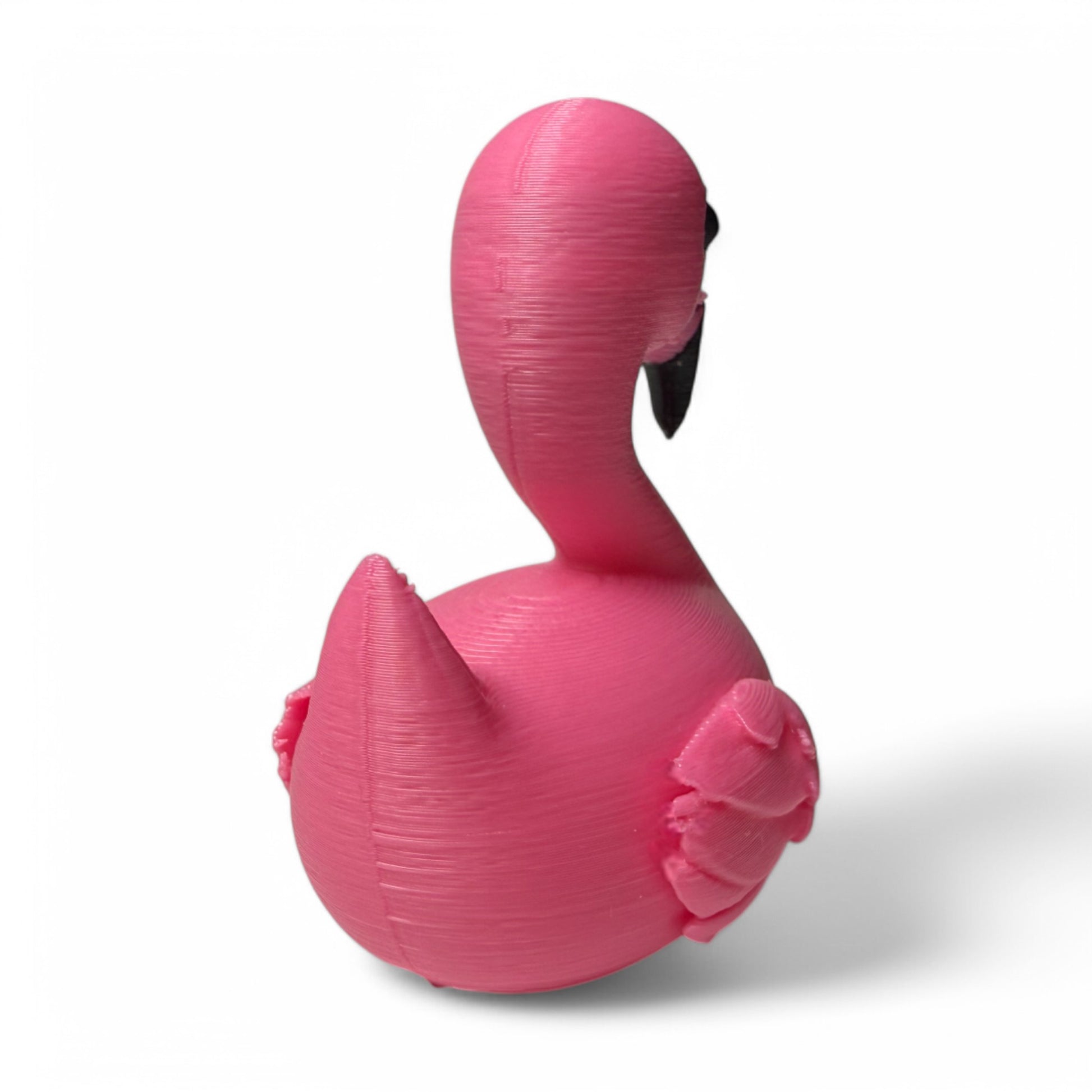 Flamingo Duck 3D-Printed Duck - Jeep Accessory - Rubber Duck - Great for ducking