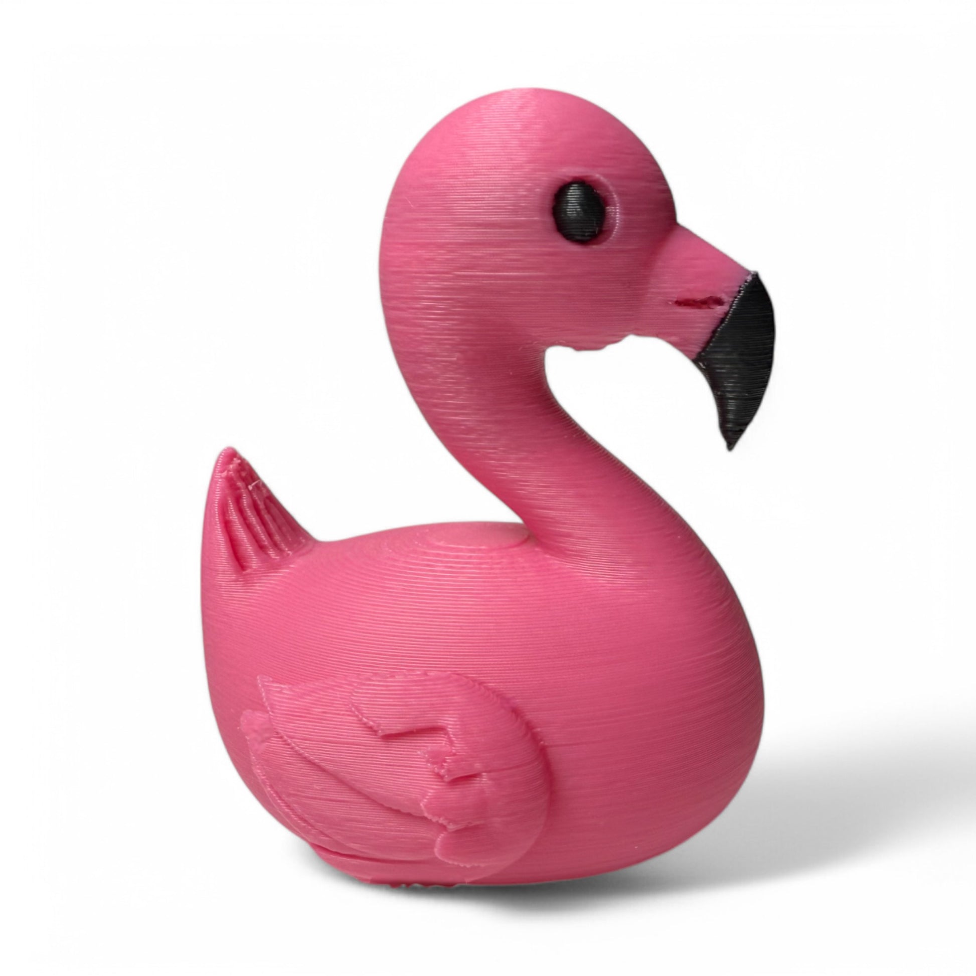 Flamingo Duck 3D-Printed Duck - Jeep Accessory - Rubber Duck - Great for ducking