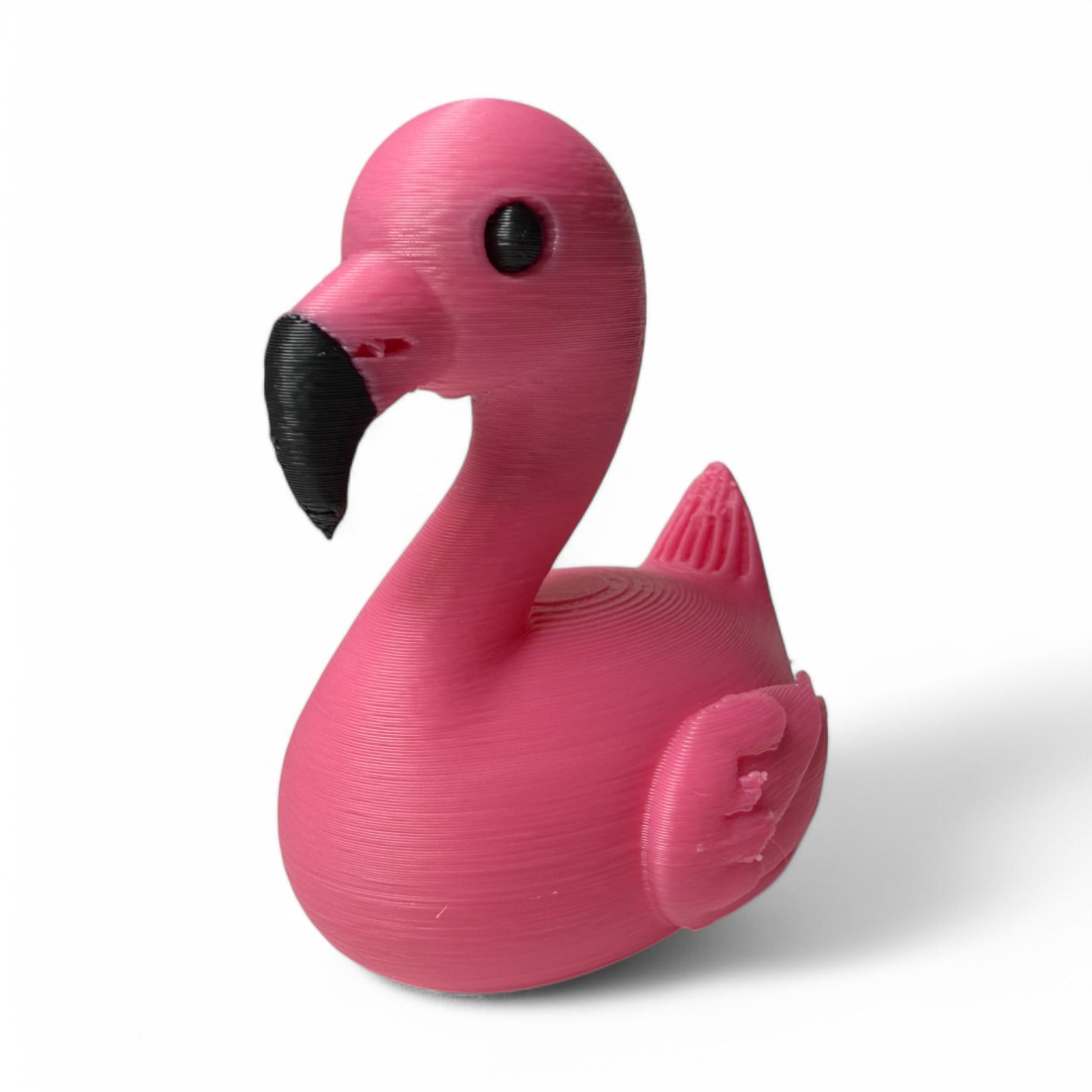 Flamingo Duck 3D-Printed Duck - Jeep Accessory - Rubber Duck - Great for ducking