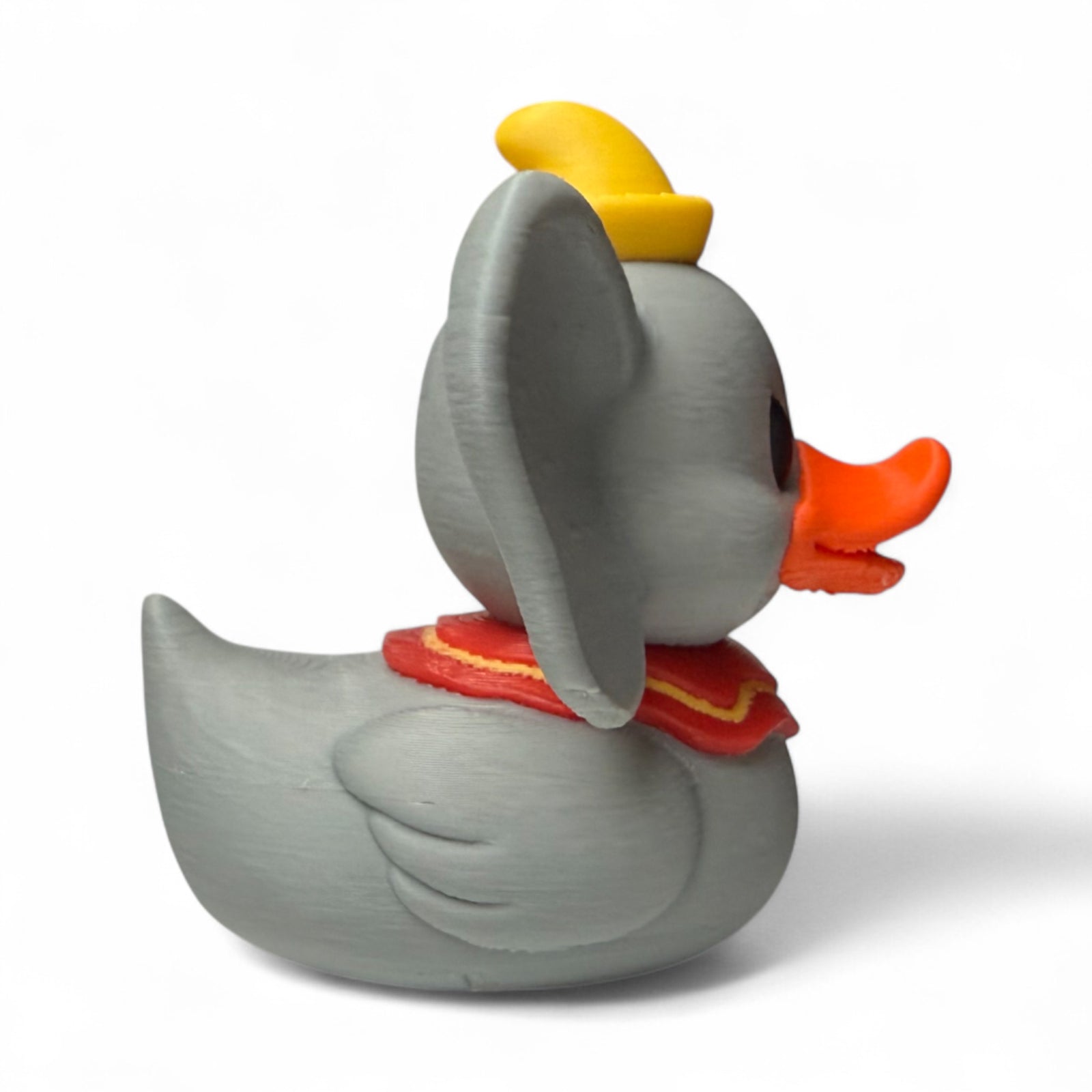 Flying Elephant Duck: a whimsical off-road adventure collectible duck 3D-Printed Duck - Jeep Accessory - Rubber Duck - Great for ducking