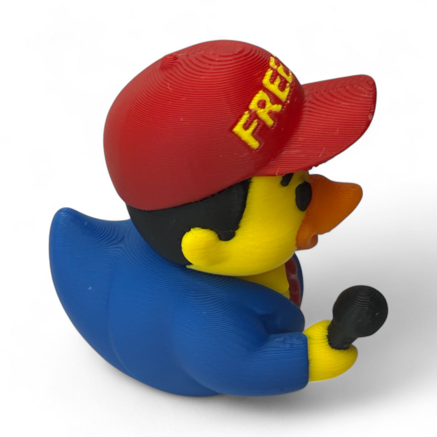 Freedom Duck – 3D Printed Liberty Cap Duck with Patriotic Inspiration 3D-Printed Duck - Jeep Accessory - Rubber Duck - Great for ducking