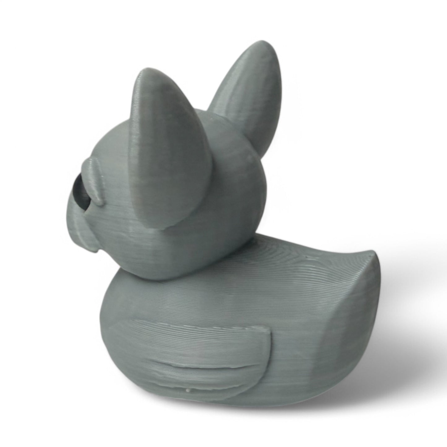 French Bulldog Duck – 3D-Printed Snorty & Sweet Duck Collectible 3D-Printed Duck - Jeep Accessory - Rubber Duck - Great for ducking