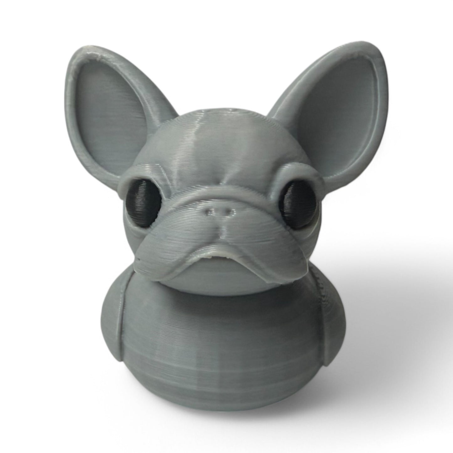 French Bulldog Duck – 3D-Printed Snorty & Sweet Duck Collectible 3D-Printed Duck - Jeep Accessory - Rubber Duck - Great for ducking