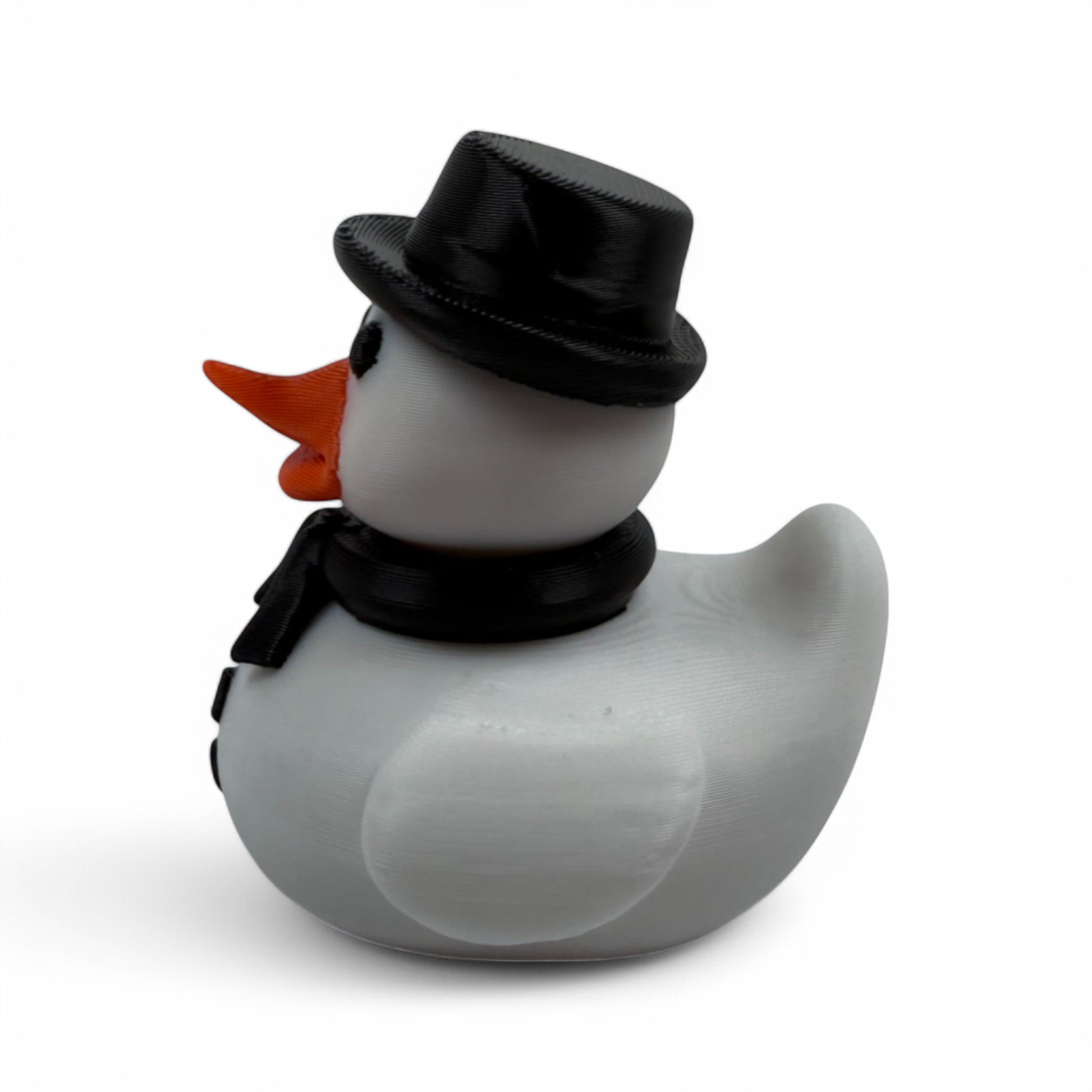 Frosty The Snowman Duck 3D-Printed Duck - Jeep Accessory - Rubber Duck - Great for ducking