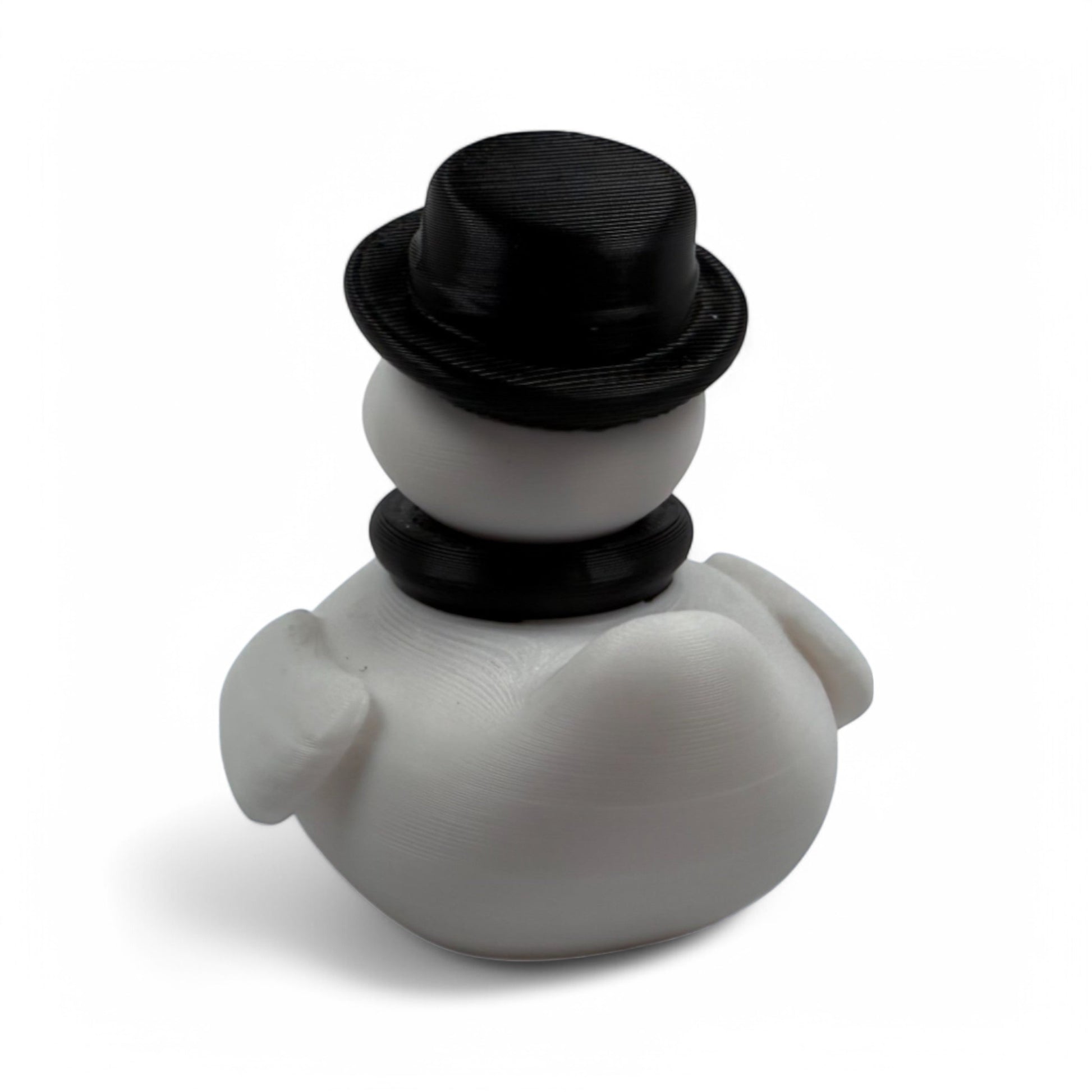 Frosty The Snowman Duck 3D-Printed Duck - Jeep Accessory - Rubber Duck - Great for ducking