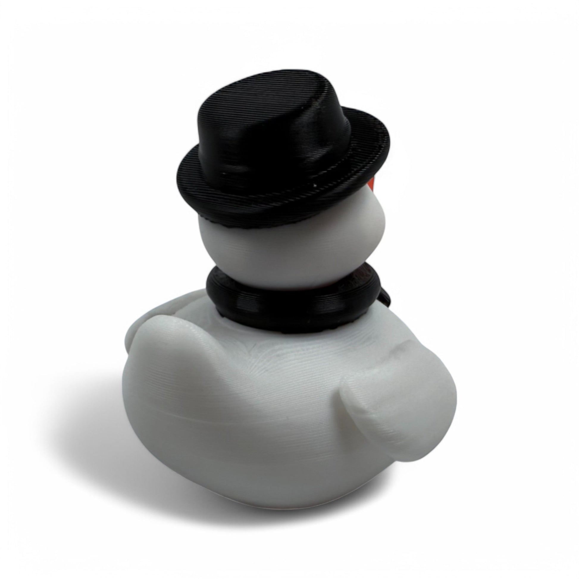 Frosty The Snowman Duck 3D-Printed Duck - Jeep Accessory - Rubber Duck - Great for ducking