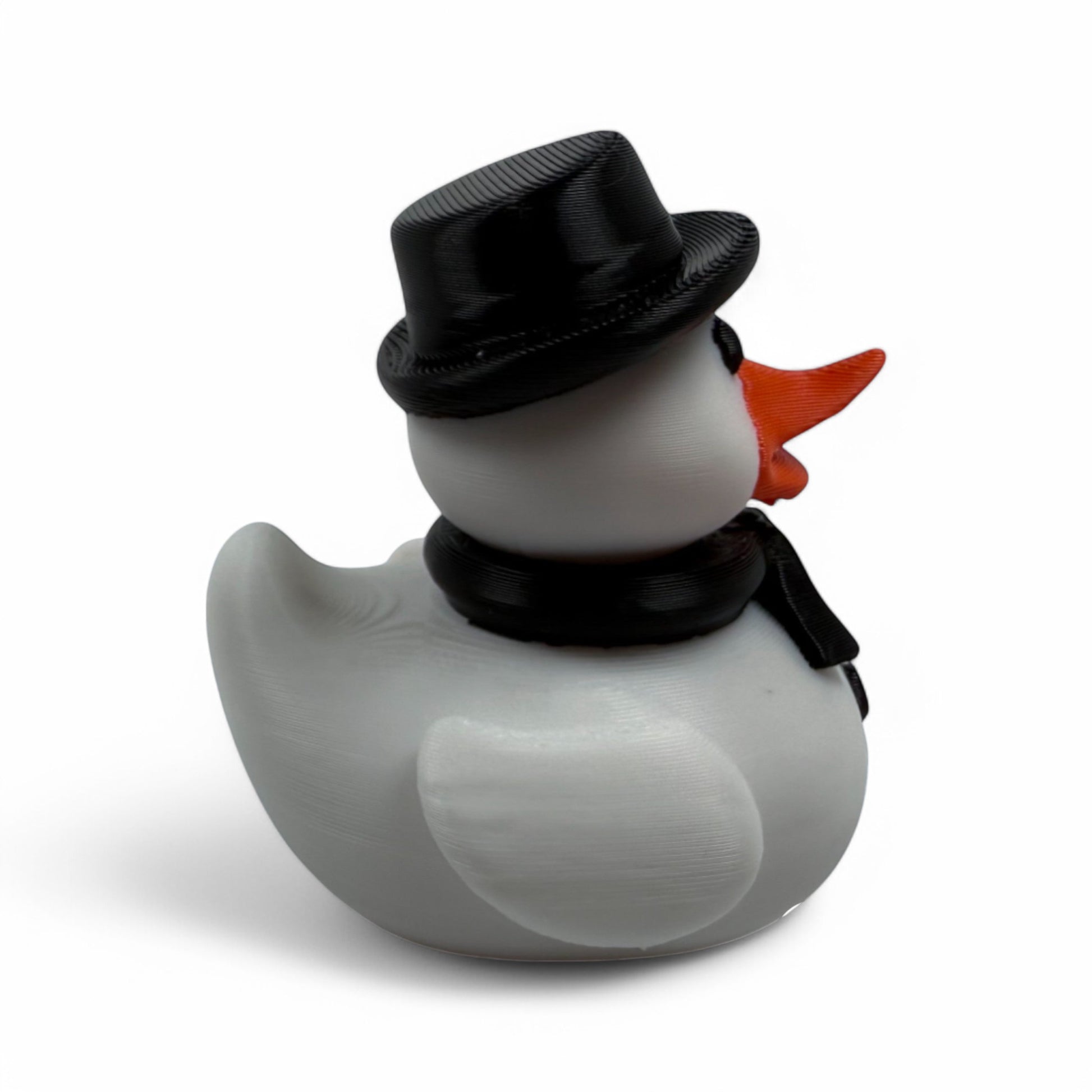 Frosty The Snowman Duck 3D-Printed Duck - Jeep Accessory - Rubber Duck - Great for ducking