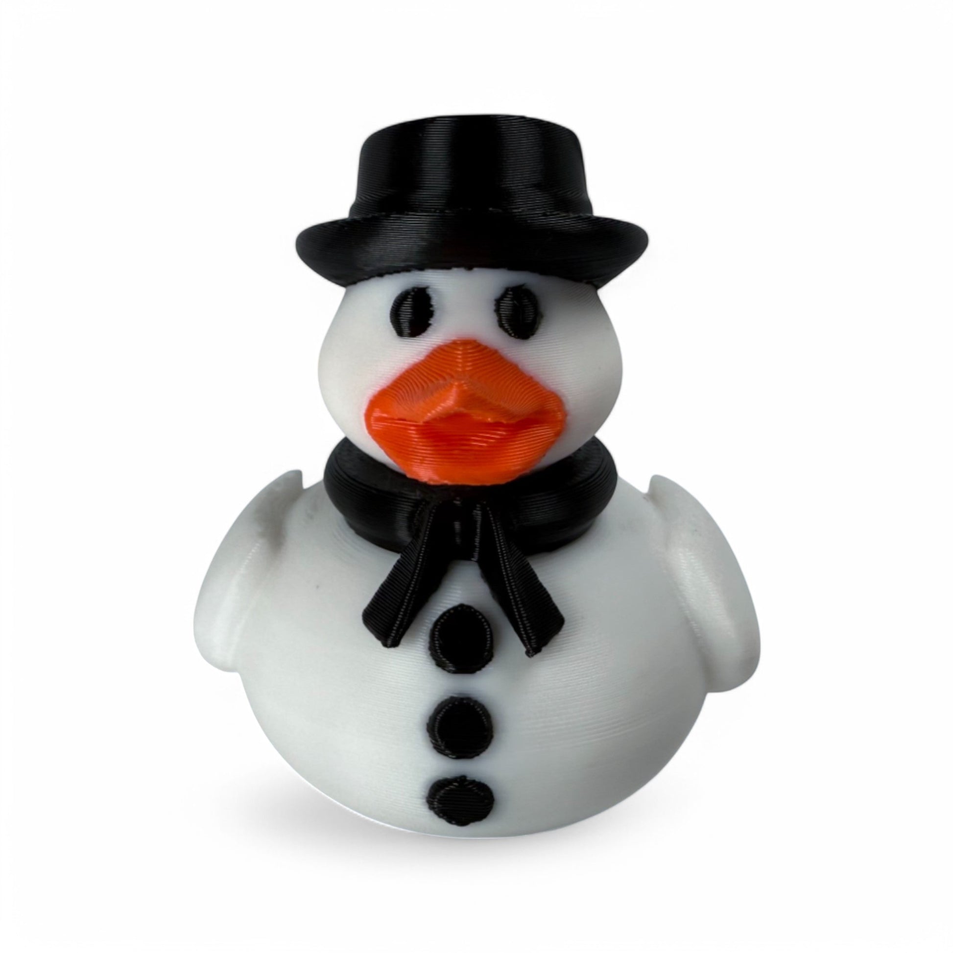 Frosty The Snowman Duck 3D-Printed Duck - Jeep Accessory - Rubber Duck - Great for ducking