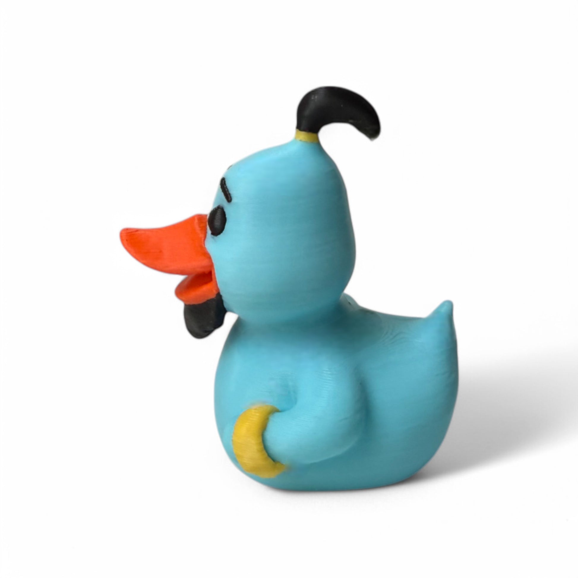 Genie Duck – Magical Wish-Granting Duck Collectible 3D-Printed Duck - Jeep Accessory - Rubber Duck - Great for ducking