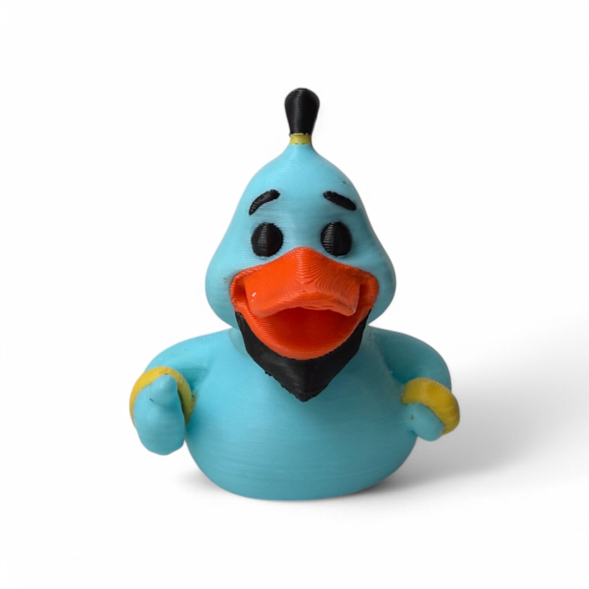 Genie Duck – Magical Wish-Granting Duck Collectible 3D-Printed Duck - Jeep Accessory - Rubber Duck - Great for ducking
