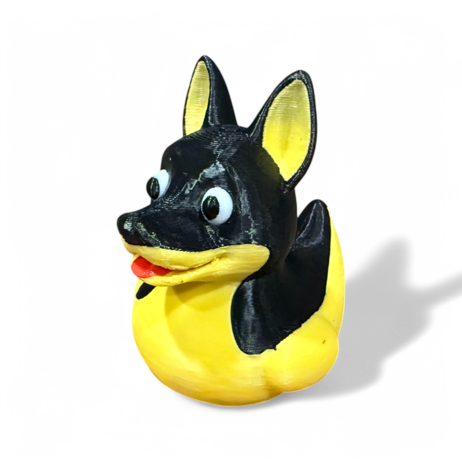 German Shepherd Duck 3D-Printed Duck - Jeep Accessory - Rubber Duck - Great for ducking