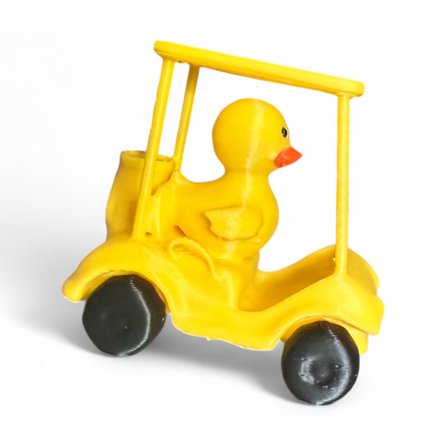 Golf Cart Duck – Funny 3D Printed Duck for Golfers & Jeep Ducking 3D-Printed Duck - Jeep Accessory - Rubber Duck - Great for ducking