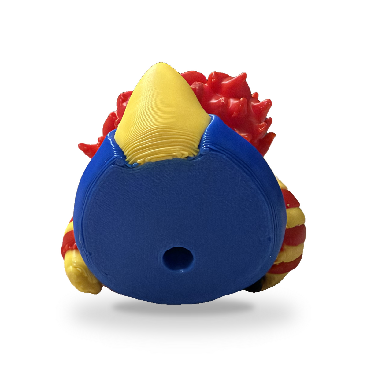 Good Guy Quackers Duck - 3D Printed Horror Doll Inspired Shelf Decor Figure 3D-Printed Duck - Jeep Accessory - Rubber Duck - Great for ducking
