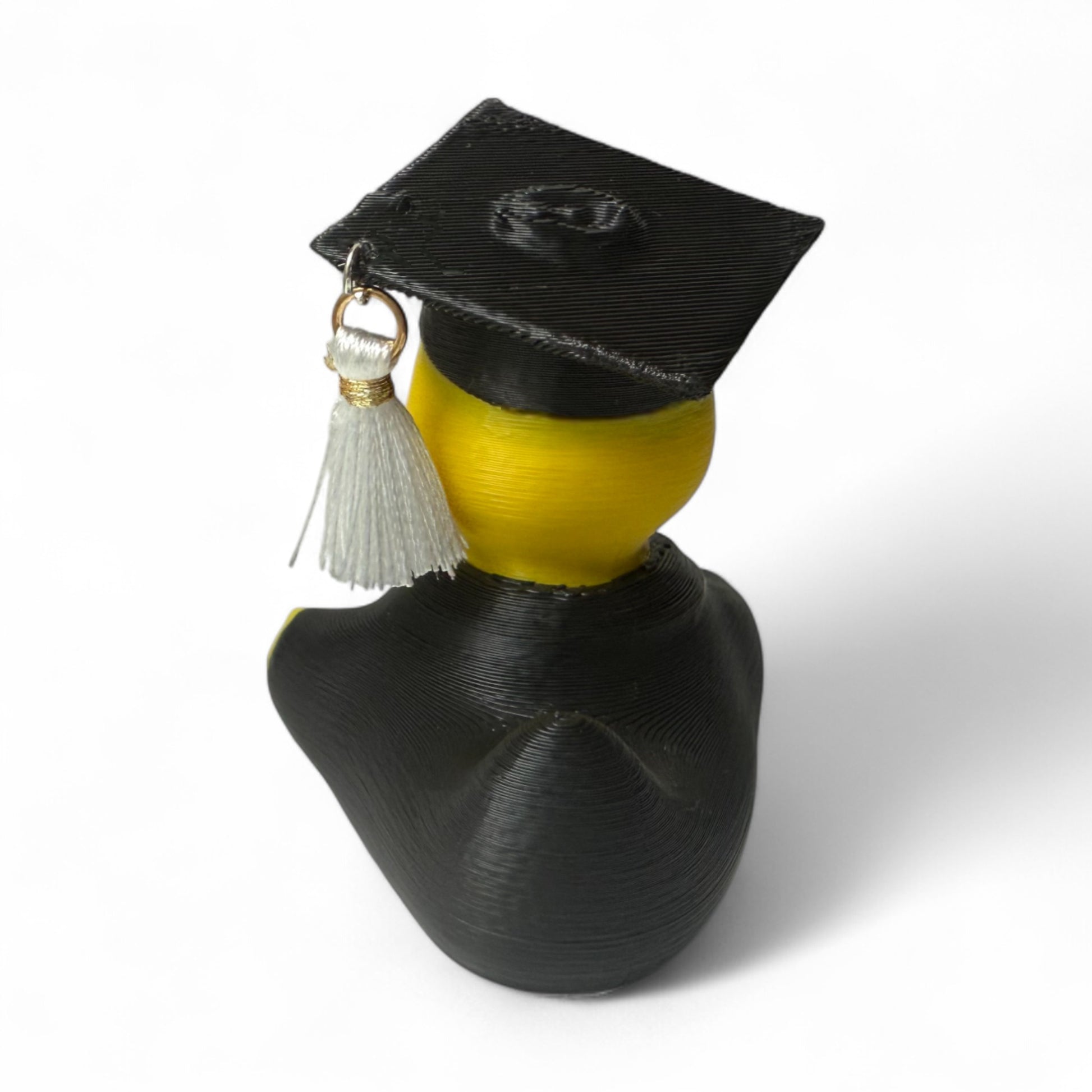 Graduation Duck – 3D-Printed Duck with Cap, Tassel & Class of 2025 Robe 3D-Printed Duck - Jeep Accessory - Rubber Duck - Great for ducking