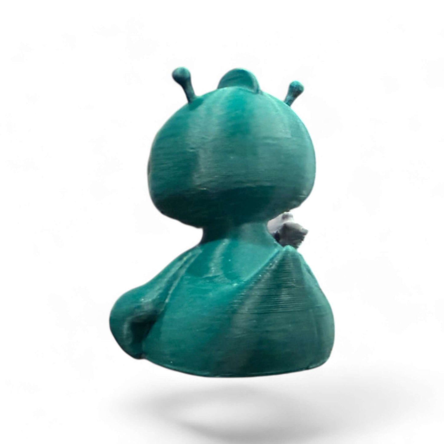 Green Alien Duck – 3D-Printed Duck in Classic UFO Green with Out-of-This-World Charm 3D-Printed Duck - Jeep Accessory - Rubber Duck - Great for ducking