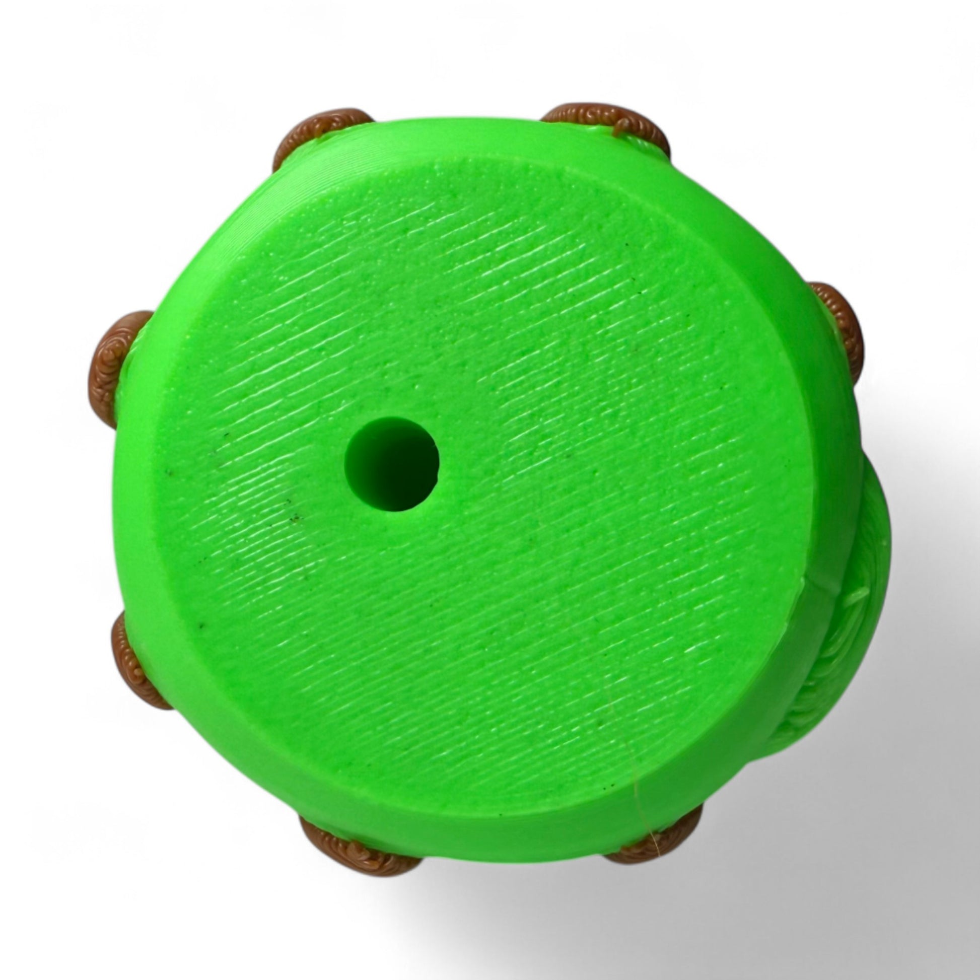 Green Caramel Apple Duck – 3D-Printed Duck with Fall Fair Flair & Sweet Style 3D-Printed Duck - Jeep Accessory - Rubber Duck - Great for ducking