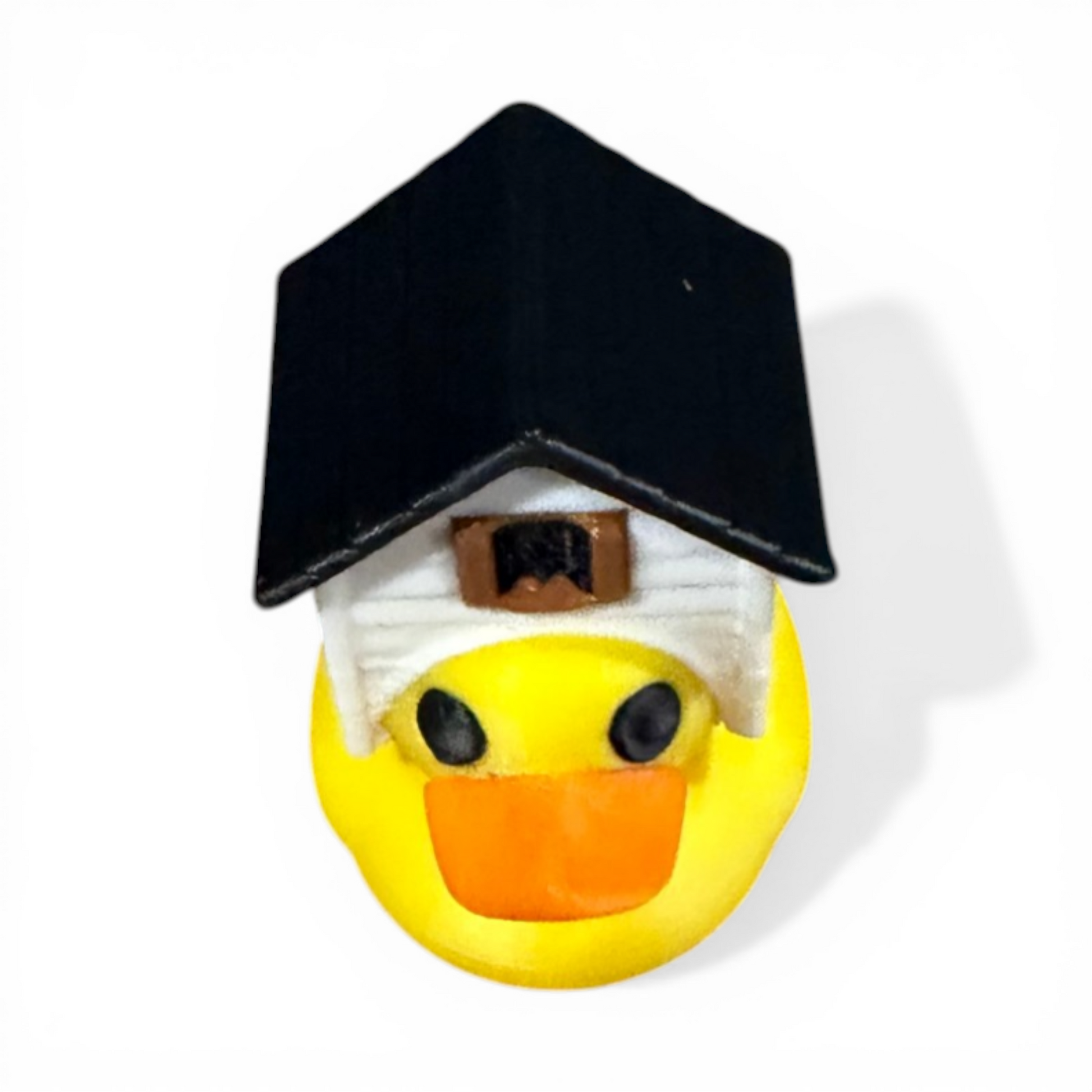 House Duck | Realtor Duck | The Quirky Quack with Real Estate on the Brain 3D-Printed Duck - Jeep Accessory - Rubber Duck - Great for ducking