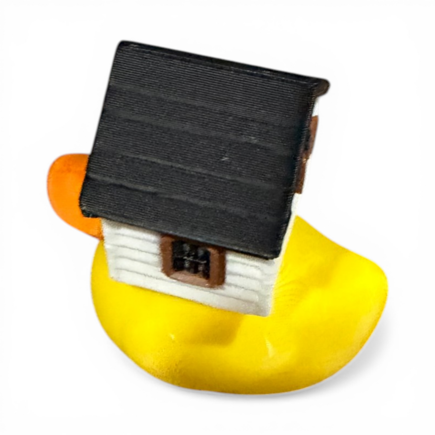 House Duck | Realtor Duck | The Quirky Quack with Real Estate on the Brain 3D-Printed Duck - Jeep Accessory - Rubber Duck - Great for ducking