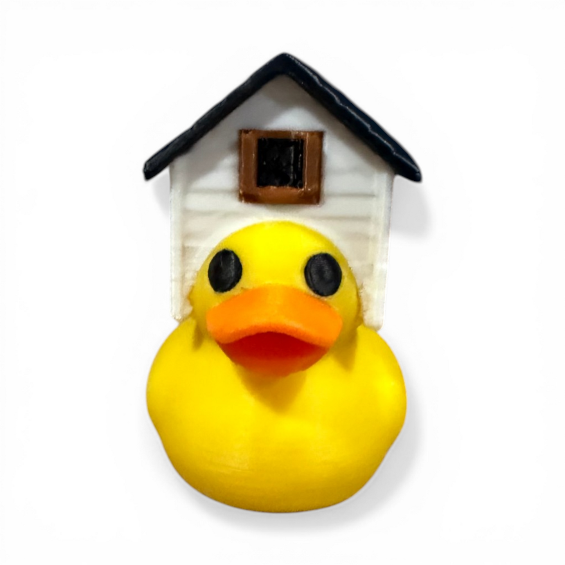 House Duck | Realtor Duck | The Quirky Quack with Real Estate on the Brain 3D-Printed Duck - Jeep Accessory - Rubber Duck - Great for ducking