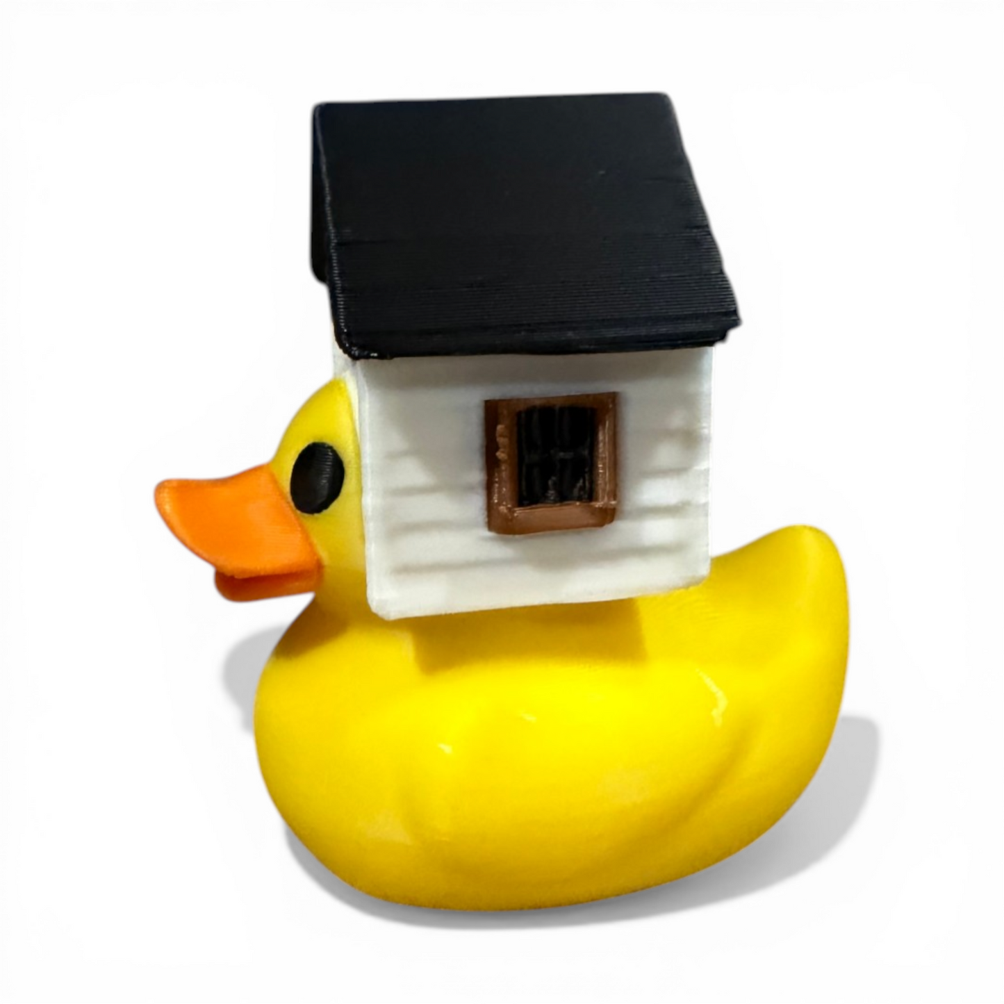 House Duck | Realtor Duck | The Quirky Quack with Real Estate on the Brain 3D-Printed Duck - Jeep Accessory - Rubber Duck - Great for ducking