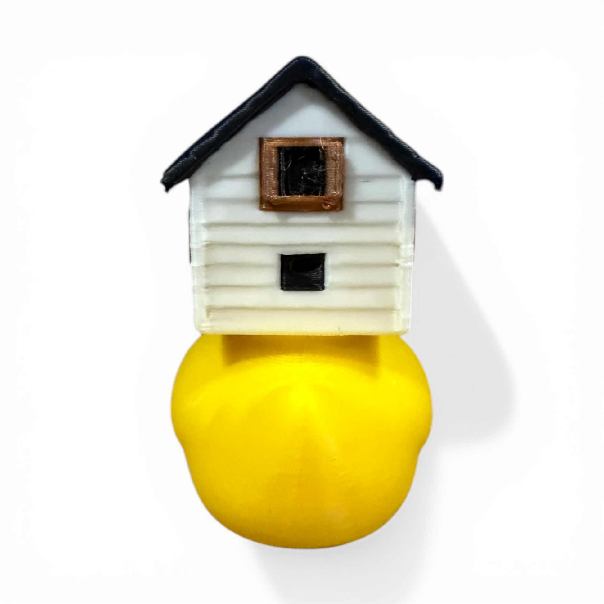 House Duck | Realtor Duck | The Quirky Quack with Real Estate on the Brain 3D-Printed Duck - Jeep Accessory - Rubber Duck - Great for ducking