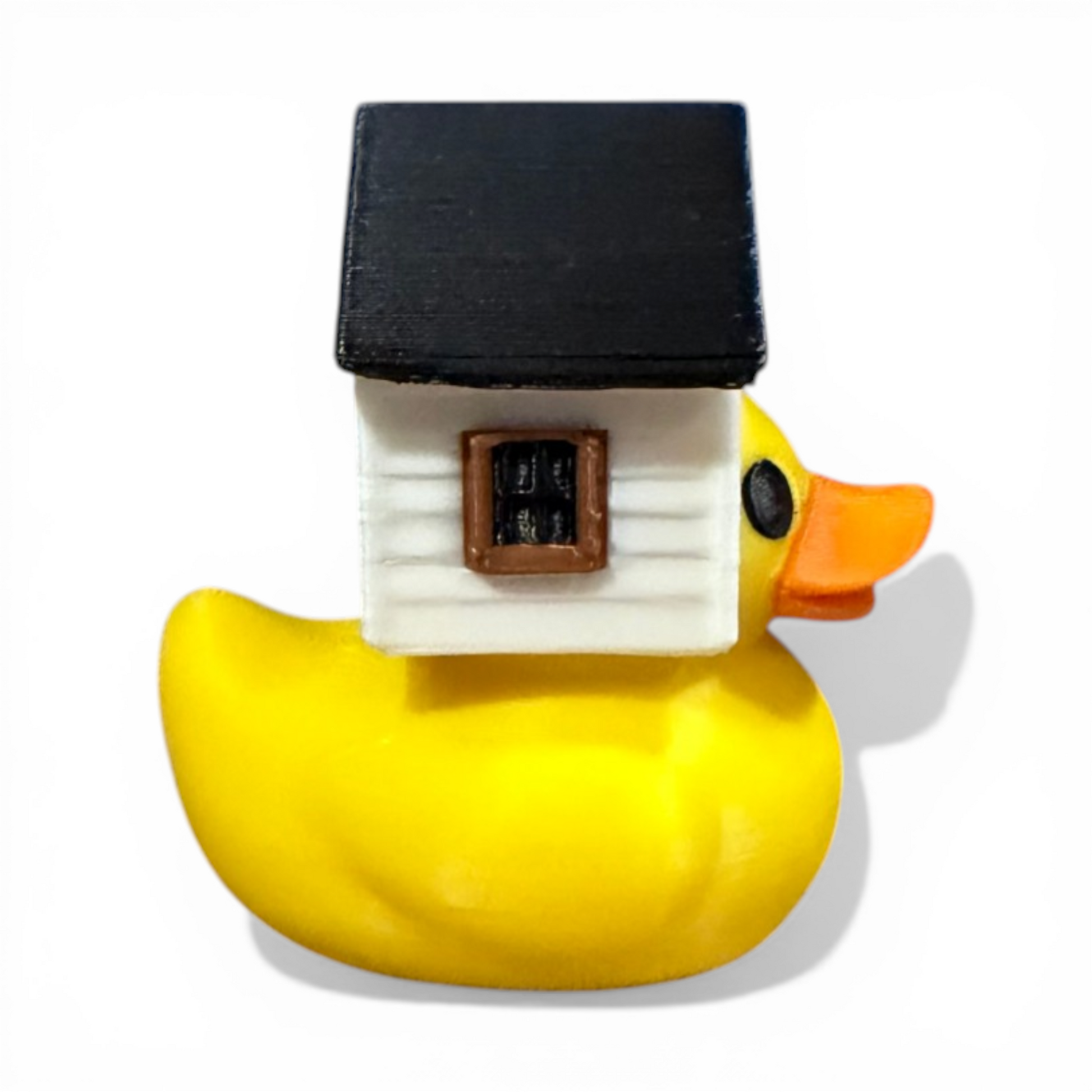 House Duck | Realtor Duck | The Quirky Quack with Real Estate on the Brain 3D-Printed Duck - Jeep Accessory - Rubber Duck - Great for ducking