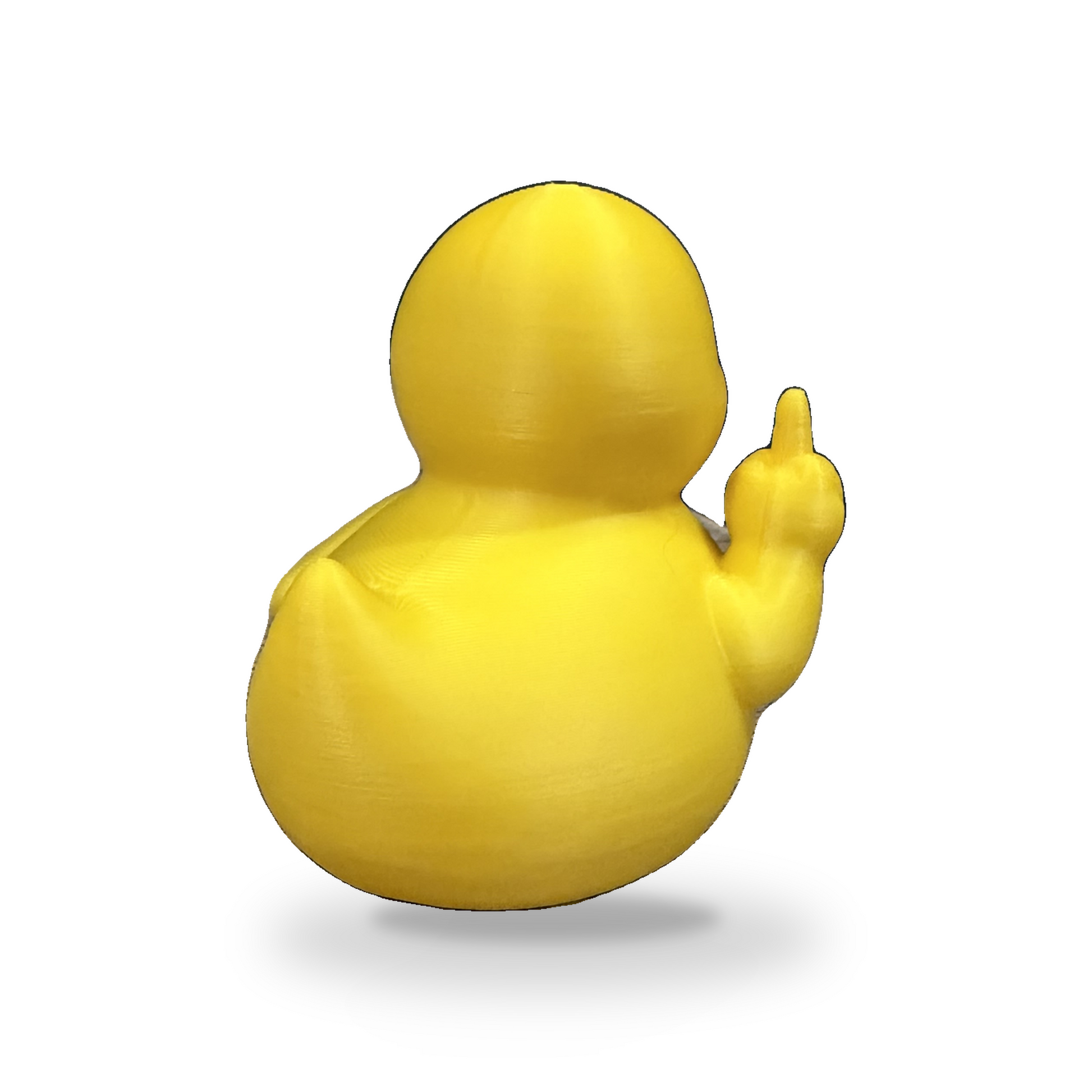 Hr Approved Sarcastic Duck - yellow 3D Printed Collectible Desk Decor Gift 3D-Printed Duck - Jeep Accessory - Rubber Duck - Great for ducking