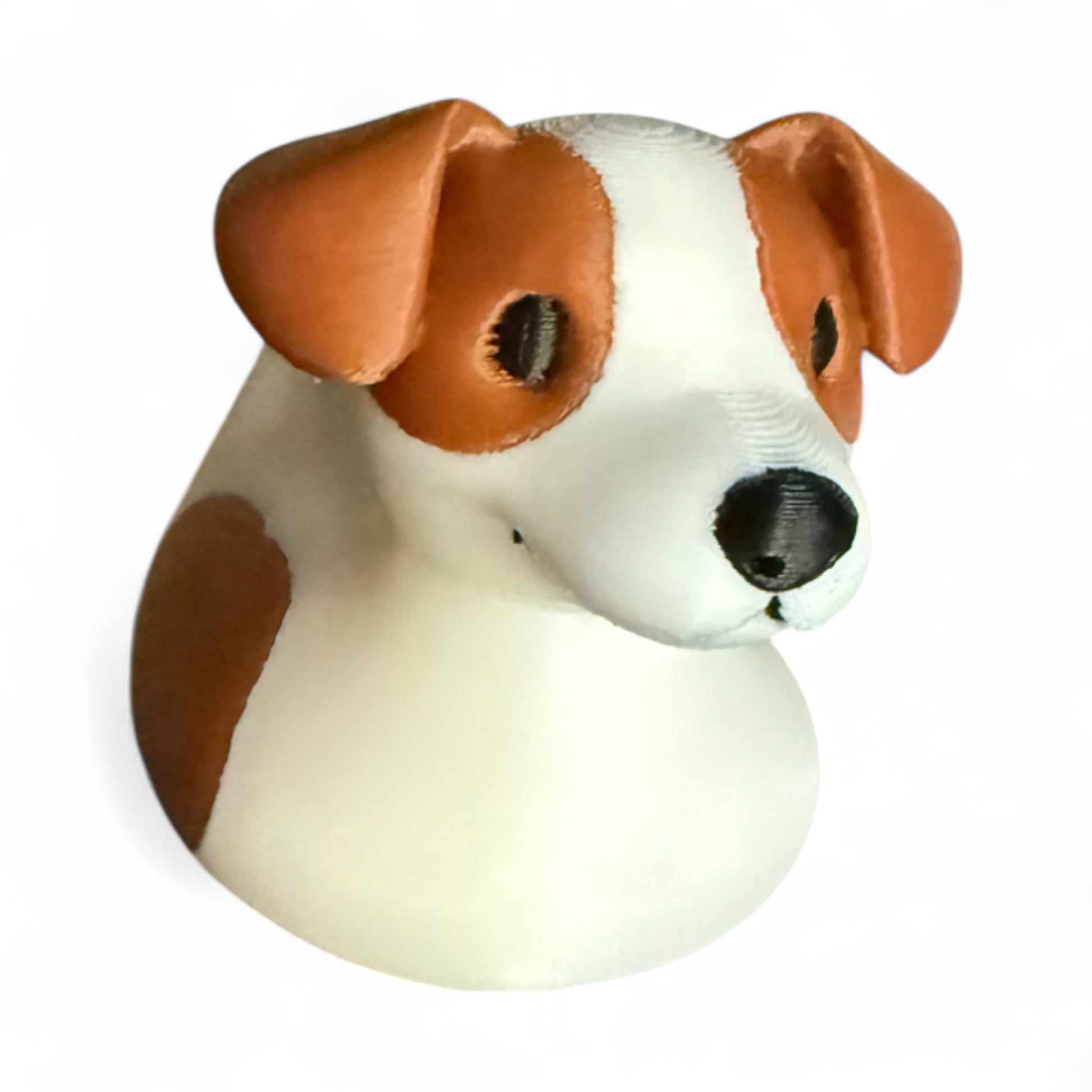 Jack Russell Duck – 3D-Printed Duck Inspired by the Energetic Terrier Breed for Vehicle Dashboard 3D-Printed Duck - Jeep Accessory - Rubber Duck - Great for ducking
