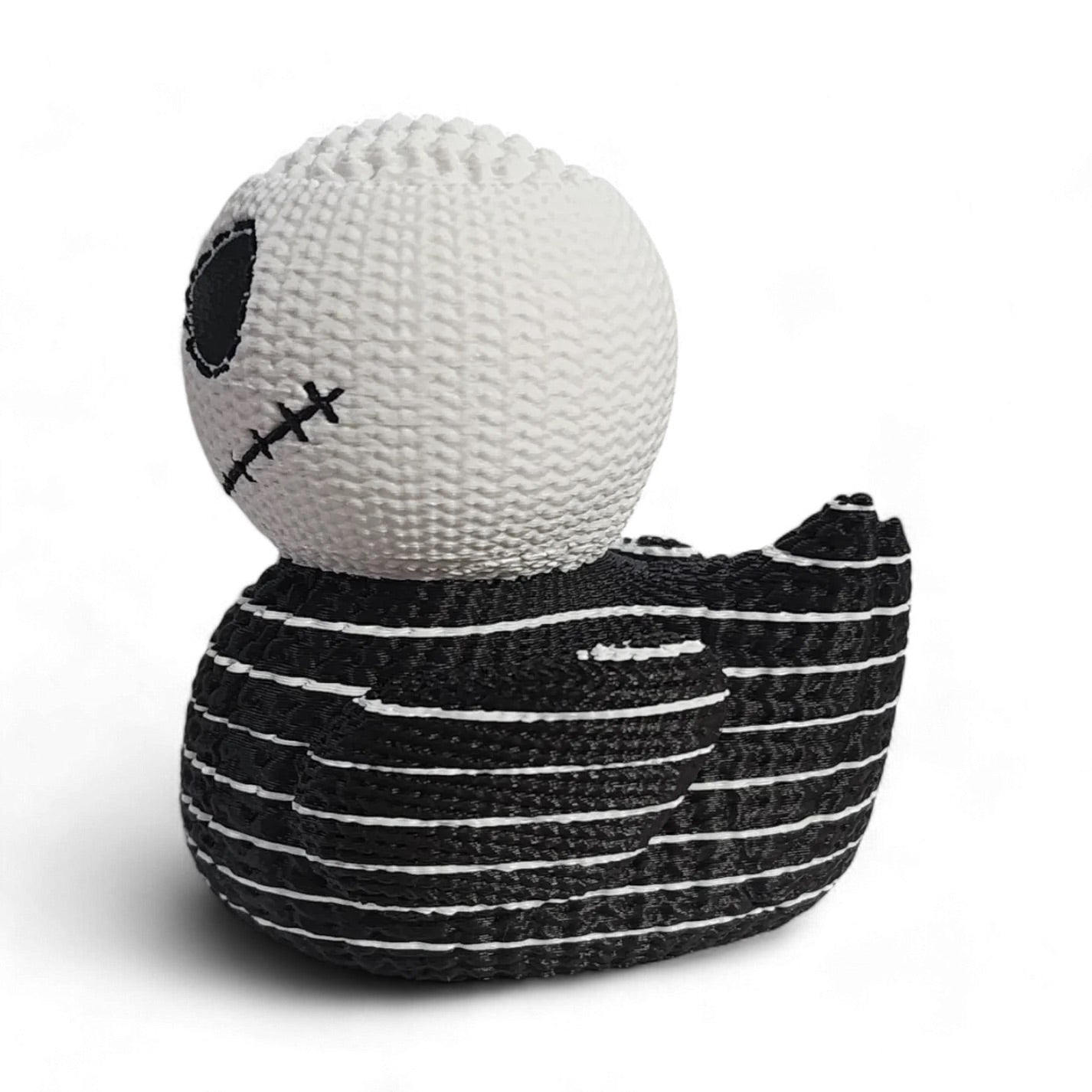 Jack Skellington Duck 3D-Printed Duck - Jeep Accessory - Rubber Duck - Great for ducking