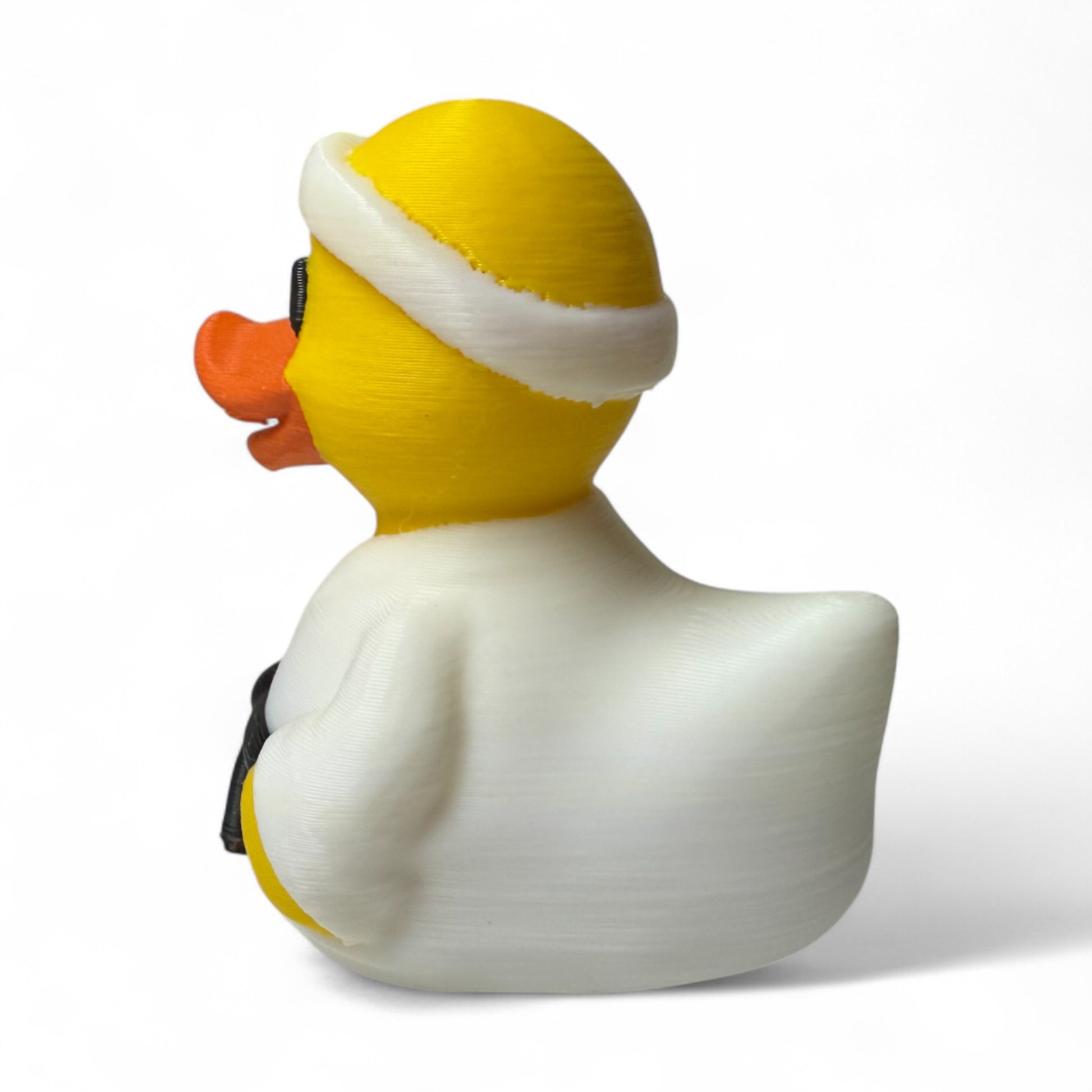 Karate Duck – 3D-Printed Martial Arts Duck with Black Belt Energy 3D-Printed Duck - Jeep Accessory - Rubber Duck - Great for ducking