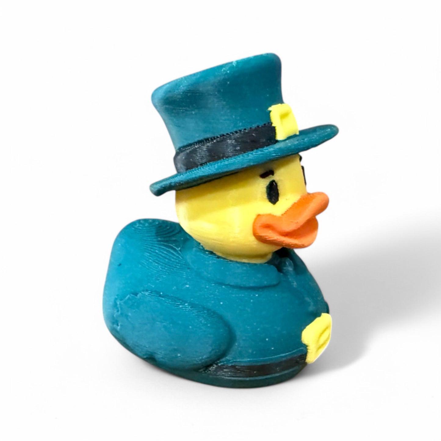 Leprechaun Duck 3D-Printed Duck - Jeep Accessory - Rubber Duck - Great for ducking