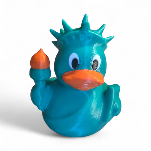 Liberty Duck – Statue of Liberty-Inspired Duck for Jeep Dash & Gifts 3D-Printed Duck - Jeep Accessory - Rubber Duck - Great for ducking