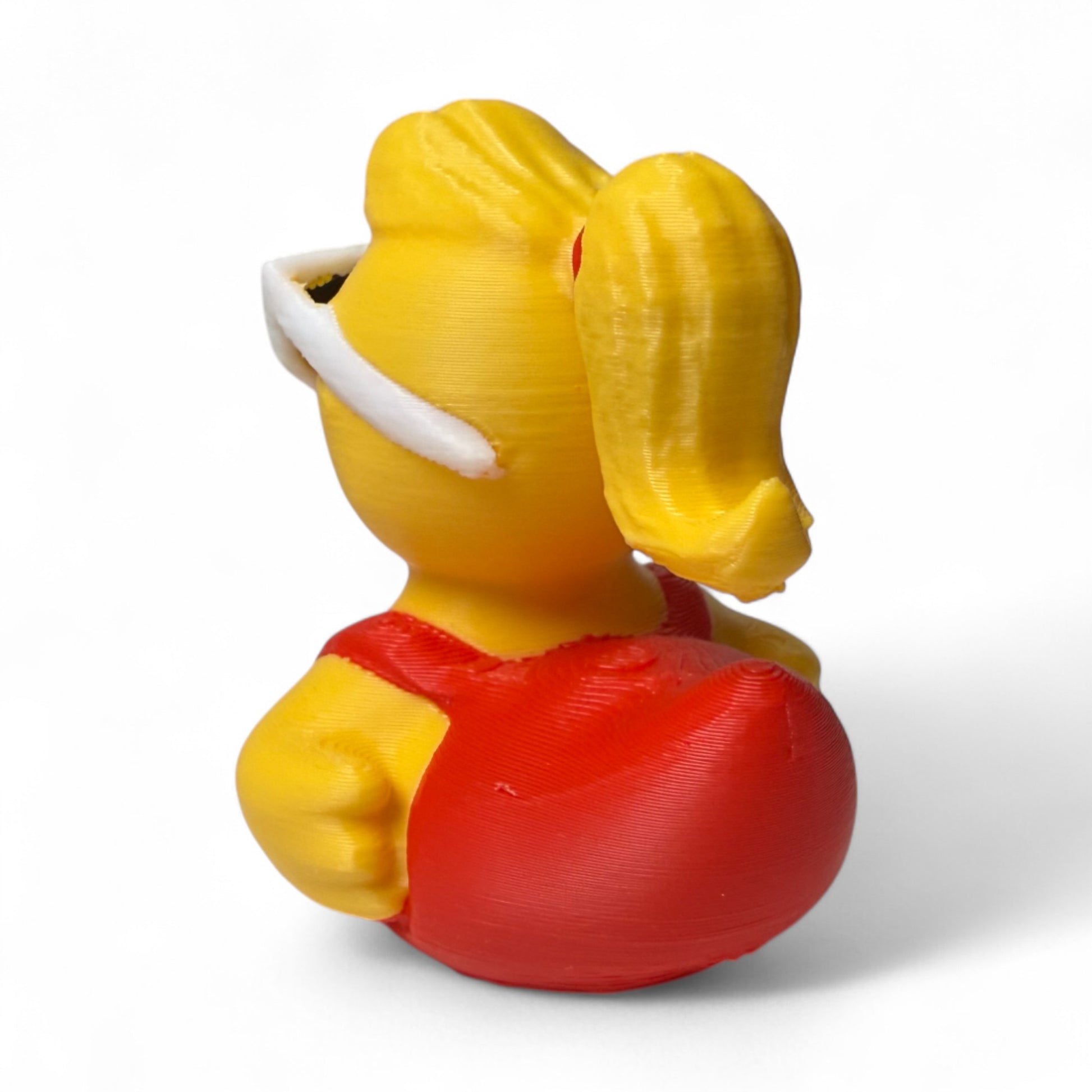 Lifeguard Duck – Baywatch-Style Duck With Whistle for Poolside Summer Fun 3D-Printed Duck - Jeep Accessory - Rubber Duck - Great for ducking