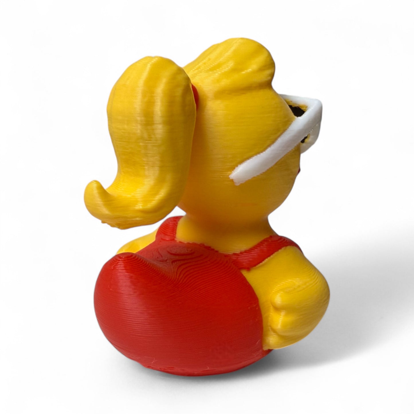 Lifeguard Duck – Baywatch-Style Duck With Whistle for Poolside Summer Fun 3D-Printed Duck - Jeep Accessory - Rubber Duck - Great for ducking