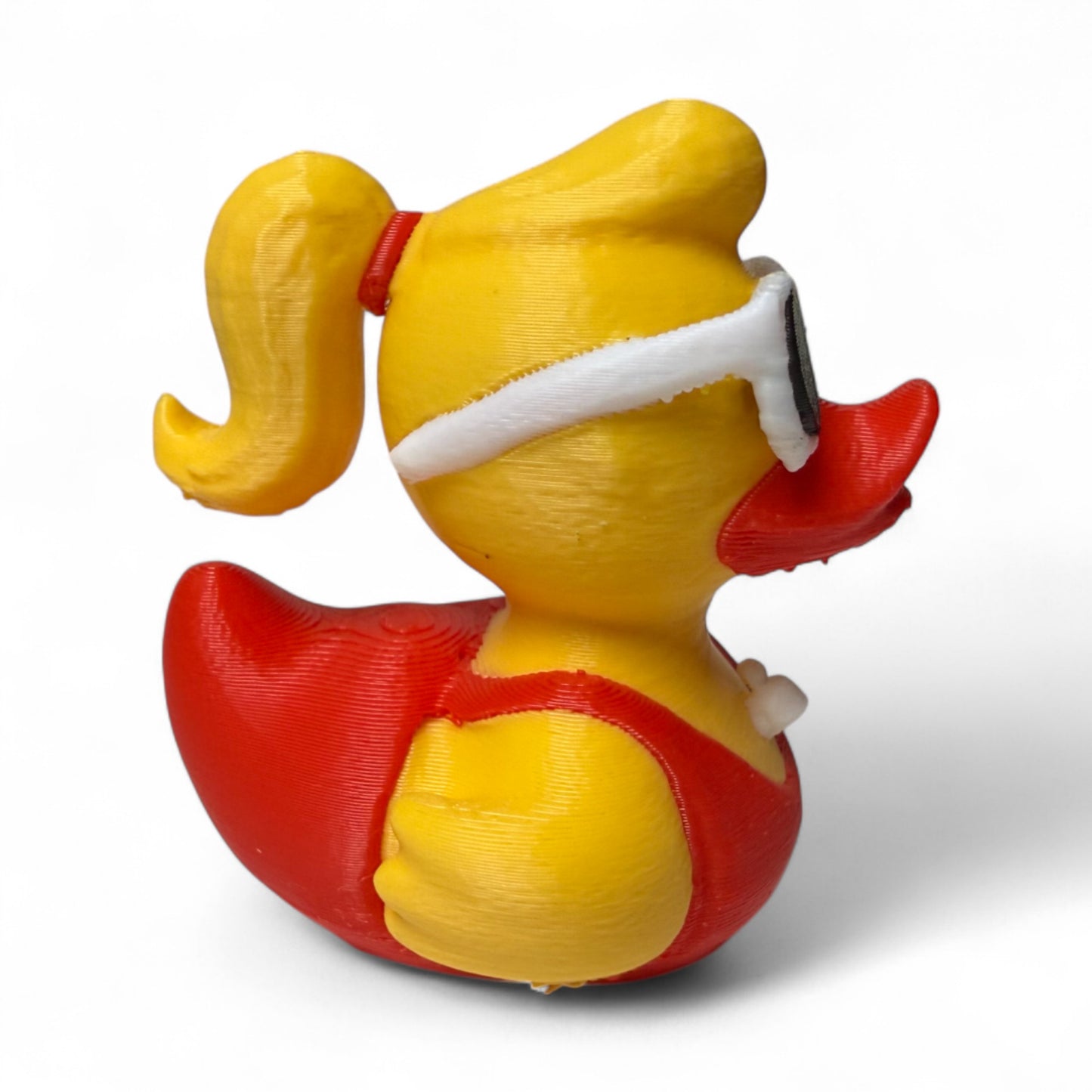 Lifeguard Duck – Baywatch-Style Duck With Whistle for Poolside Summer Fun 3D-Printed Duck - Jeep Accessory - Rubber Duck - Great for ducking