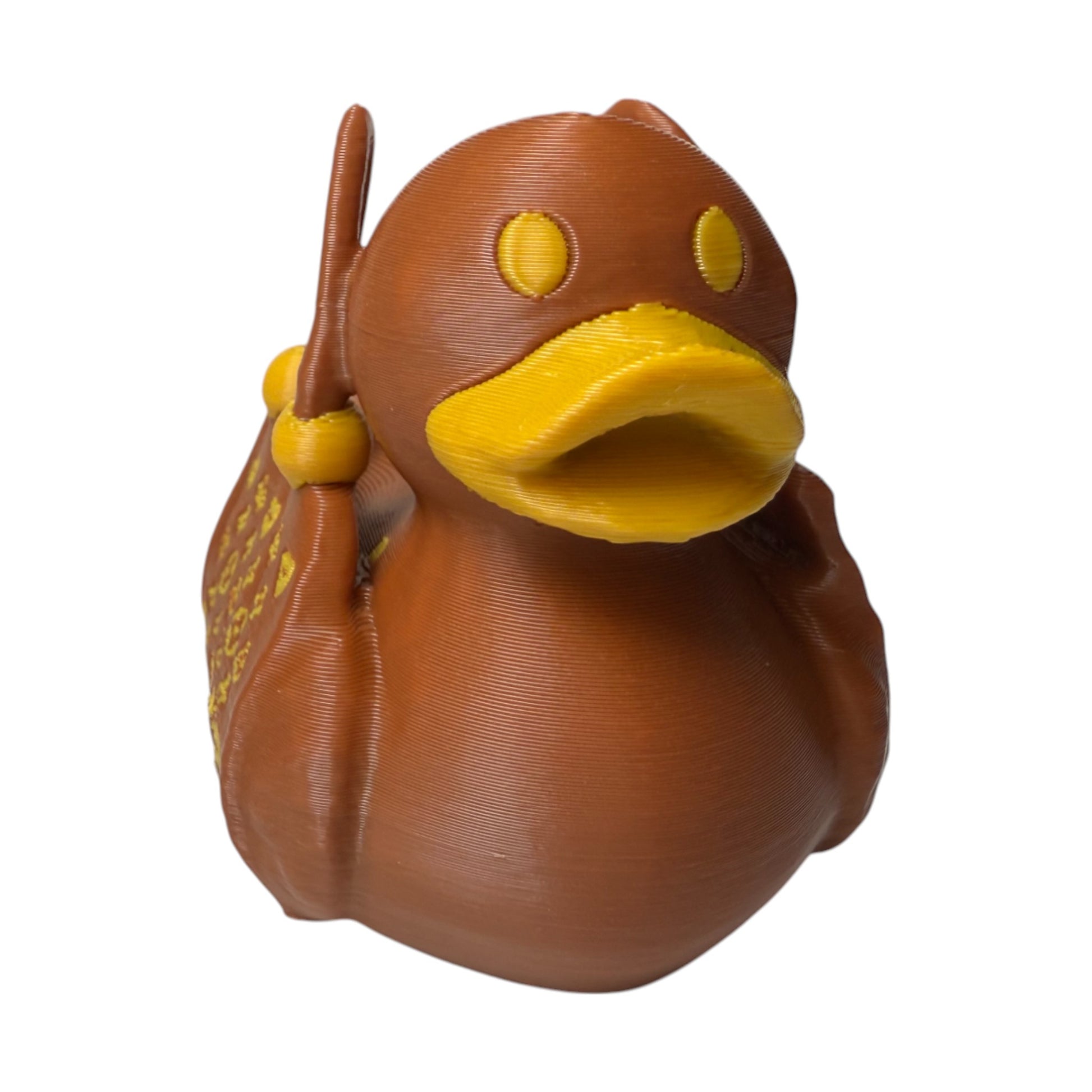 Luxury Purse Duck – 3D-Printed Duck with Chic Handbag-Inspired Style 3D-Printed Duck - Jeep Accessory - Rubber Duck - Great for ducking