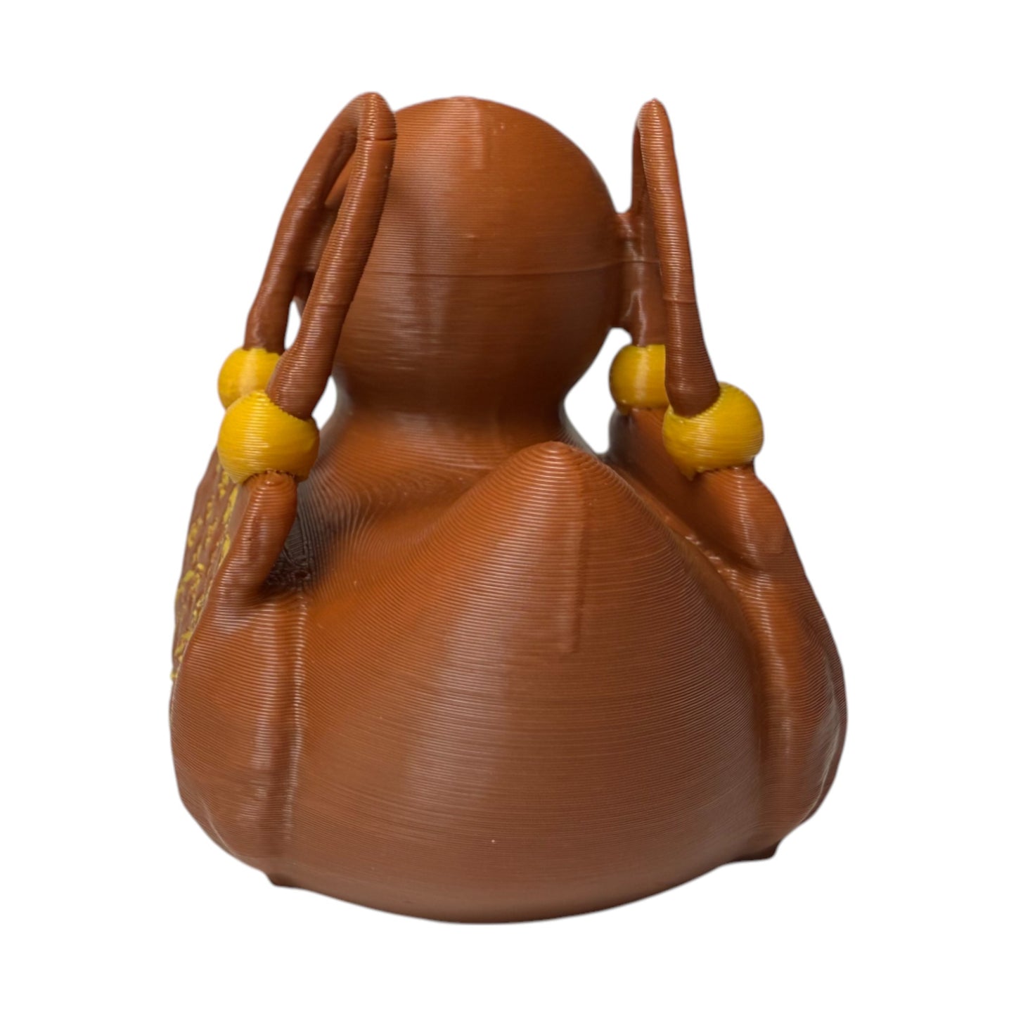 Luxury Purse Duck – 3D-Printed Duck with Chic Handbag-Inspired Style 3D-Printed Duck - Jeep Accessory - Rubber Duck - Great for ducking