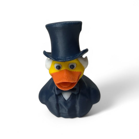 Mad Hatter Duck – Whimsical Wonderland Duck Collectible 3D-Printed Duck - Jeep Accessory - Rubber Duck - Great for ducking