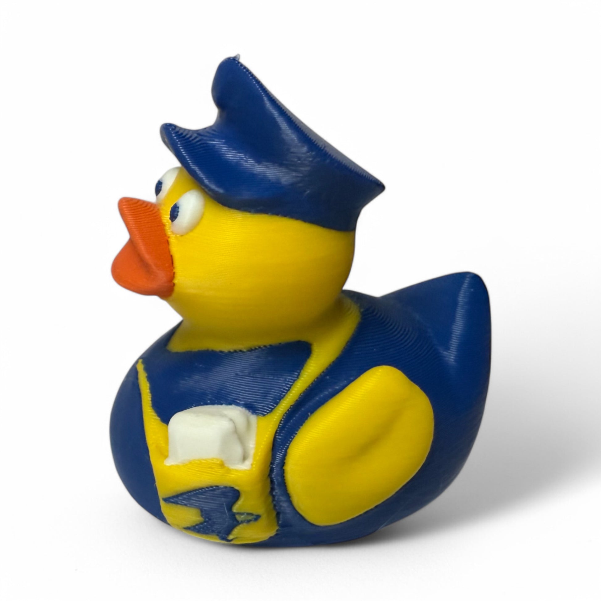 Mail Carrier Duck – 3D-Printed Postal Duck Collectible with Satchel, Hat & Delivery Vibes 3D-Printed Duck - Jeep Accessory - Rubber Duck - Great for ducking