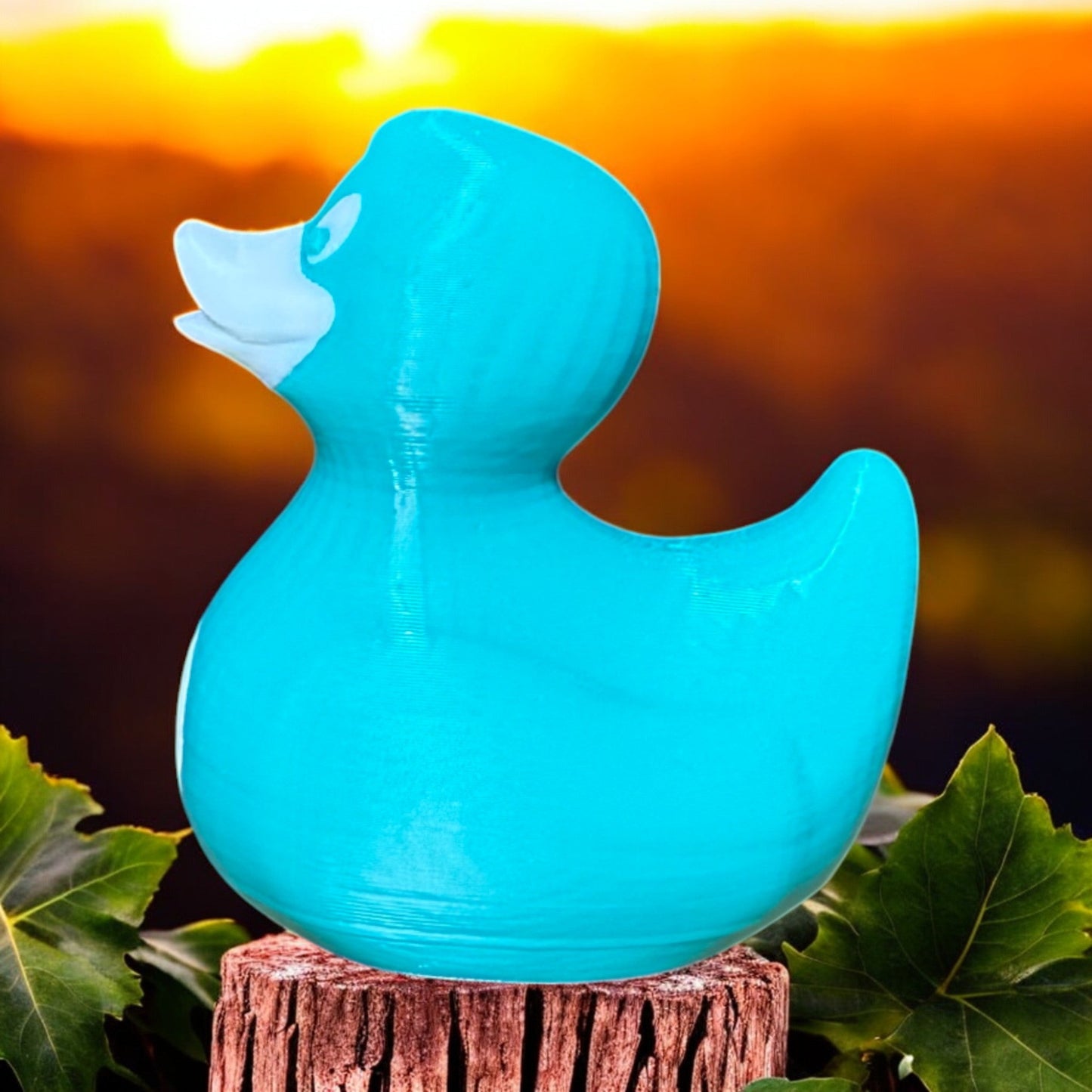 Mental Health Awareness Duck 3D-Printed Duck - Jeep Accessory - Rubber Duck - Great for ducking