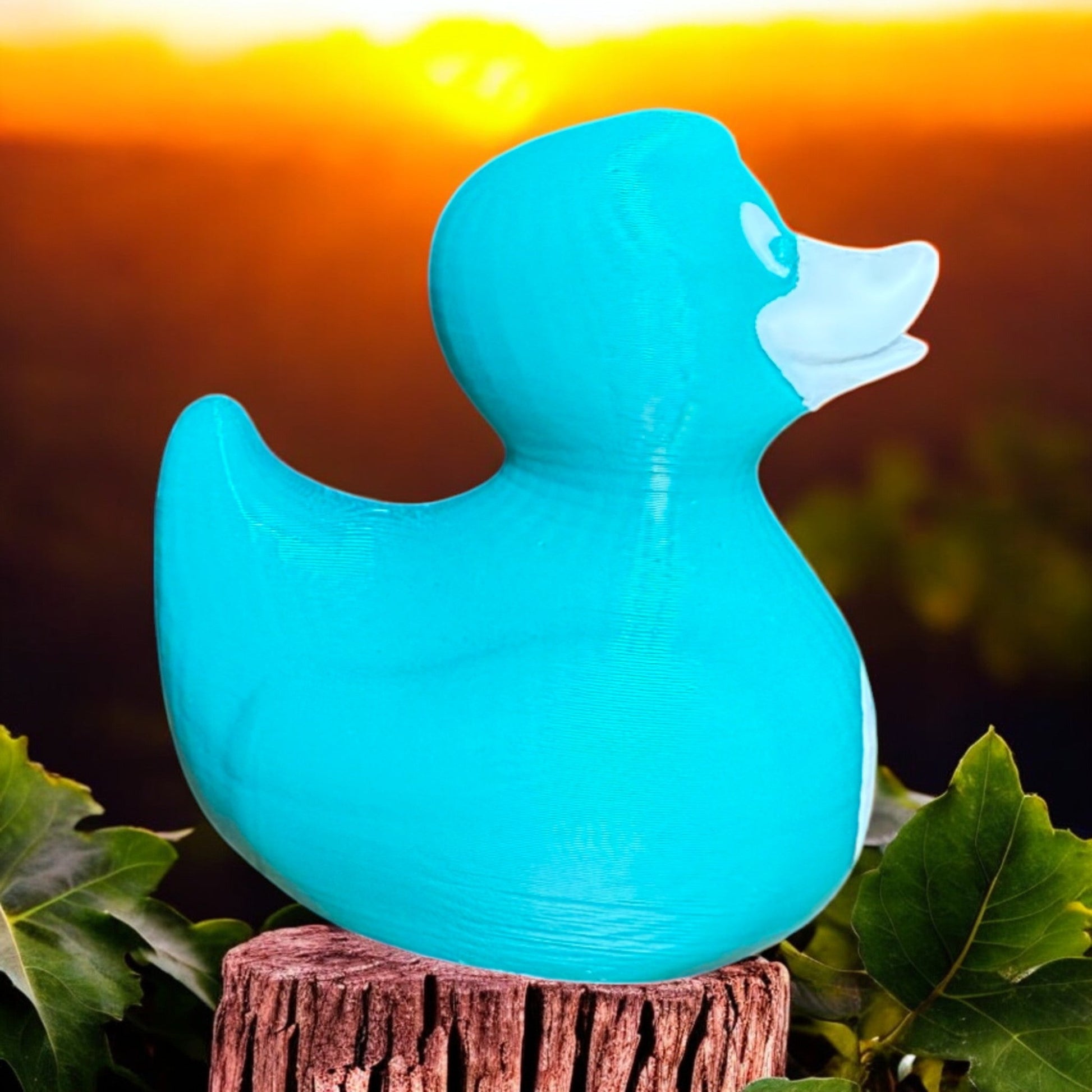 Mental Health Awareness Duck 3D-Printed Duck - Jeep Accessory - Rubber Duck - Great for ducking