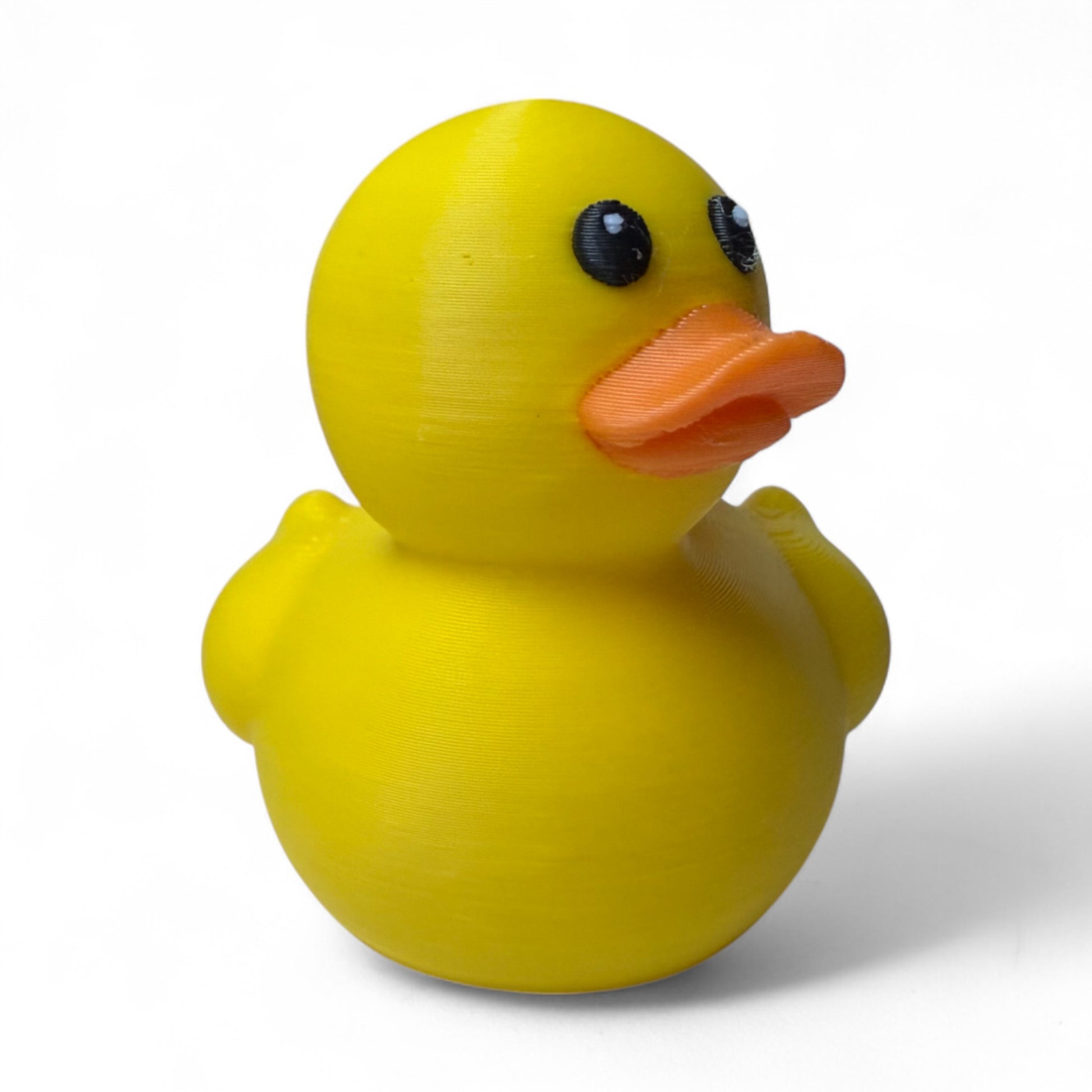 Mom Duck with Baby – 3D-Printed Duck Duo with Baby Riding on Her Back 3D-Printed Duck - Jeep Accessory - Rubber Duck - Great for ducking