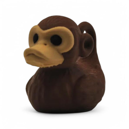 Monkey Duck 3D-Printed Duck - Jeep Accessory - Rubber Duck - Great for ducking