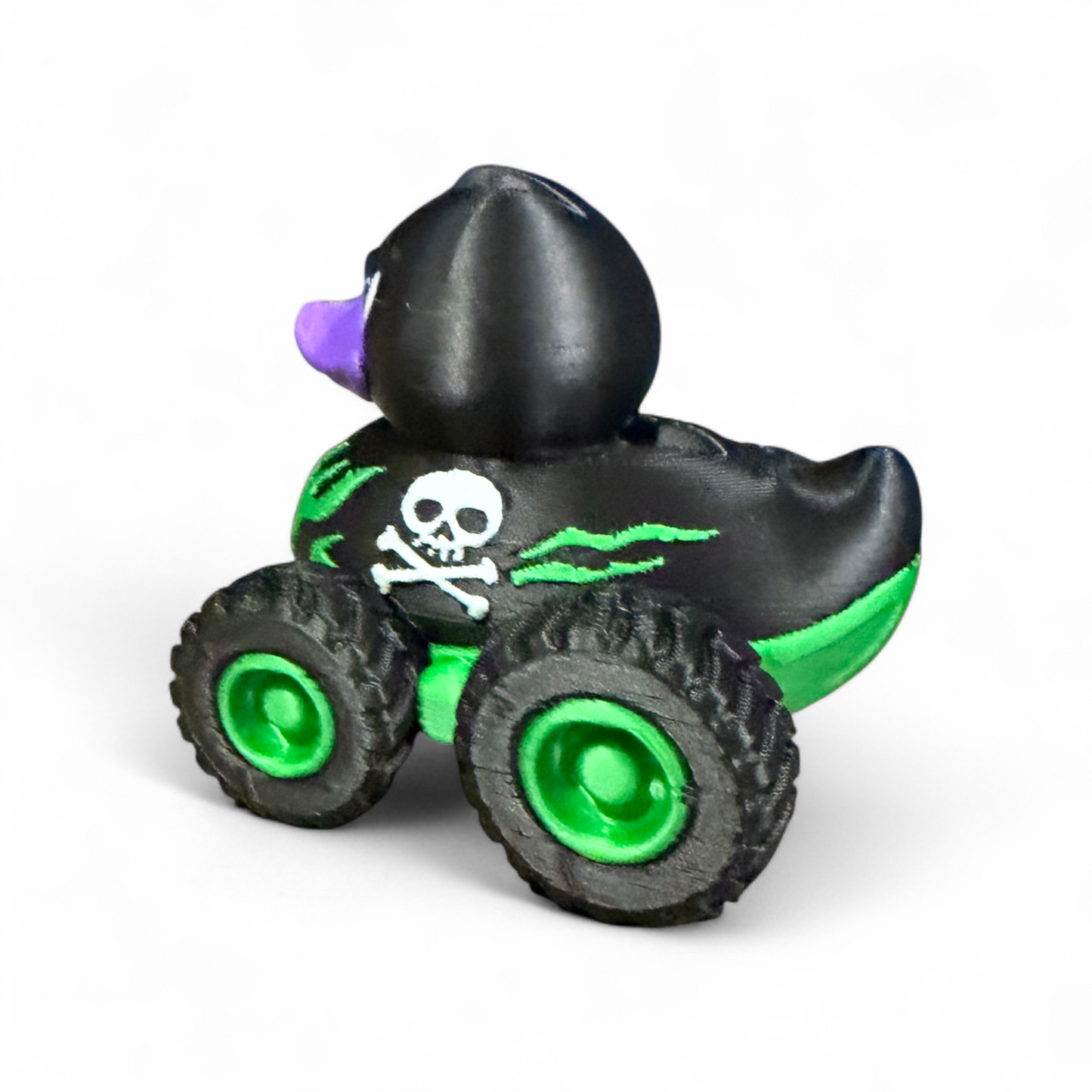 Monster Truck Duck - 3D Printed Collectible Duck for Dashboard Display 3D-Printed Duck - Jeep Accessory - Rubber Duck - Great for ducking