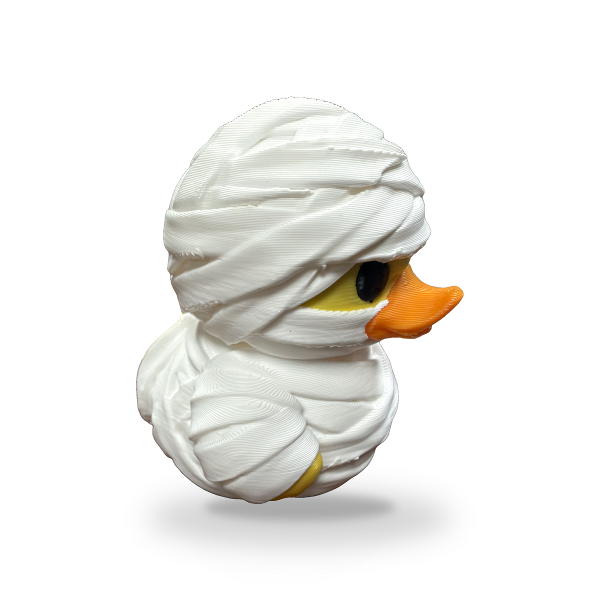 Mummy Quacker Duck - 3D Printed Collectible Desk and Dashboard Decor Gift 3D-Printed Duck - Jeep Accessory - Rubber Duck - Great for ducking