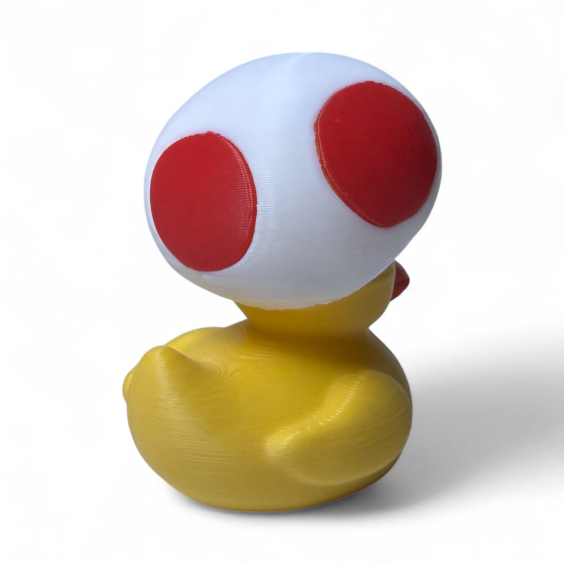 Mushroom Duck – Whimsical Red Cap Duck for Collectors & Off Road Lovers 3D-Printed Duck - Jeep Accessory - Rubber Duck - Great for ducking