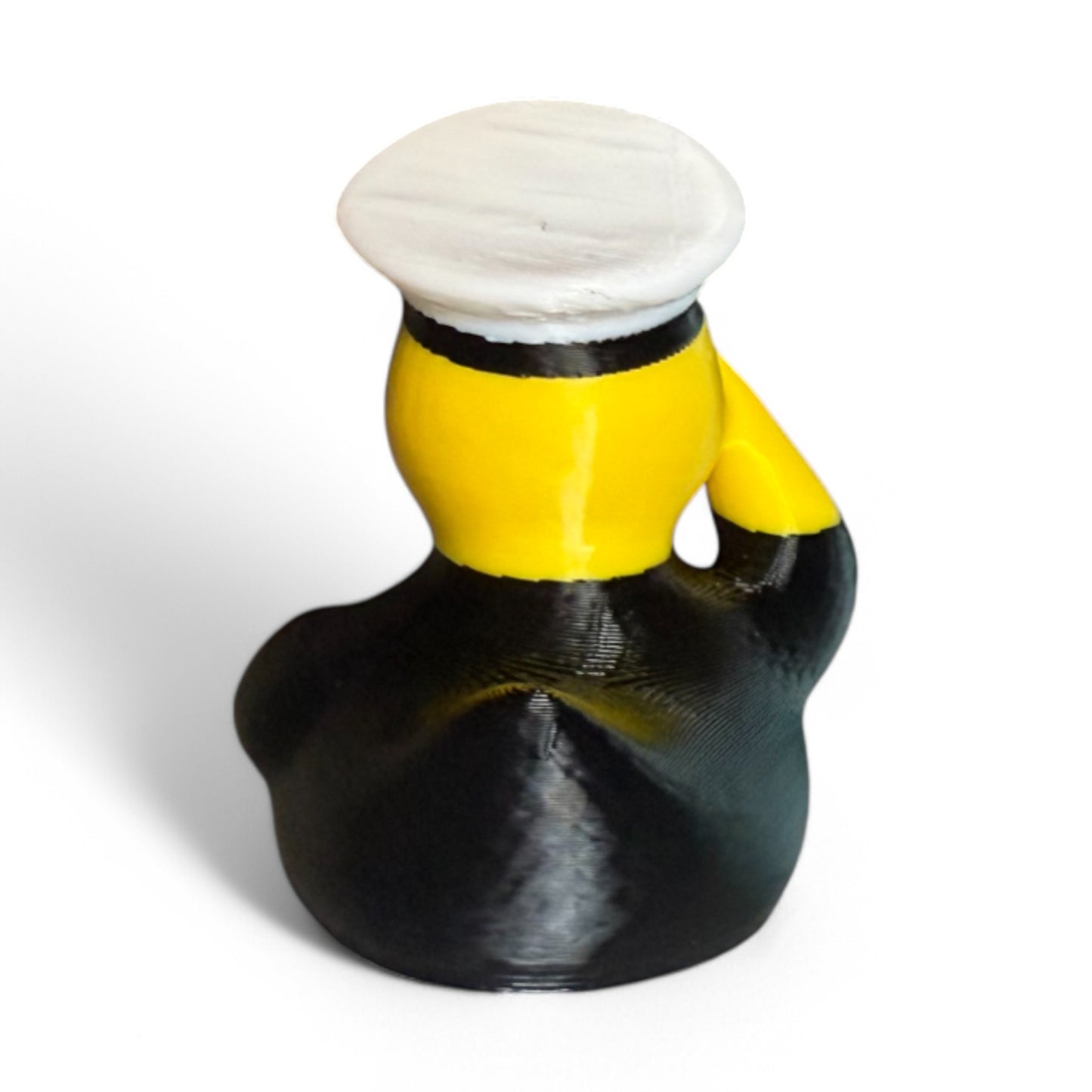 Navy Duck – Patriotic & Nautical Duck Collectible 3D-Printed Duck - Jeep Accessory - Rubber Duck - Great for ducking