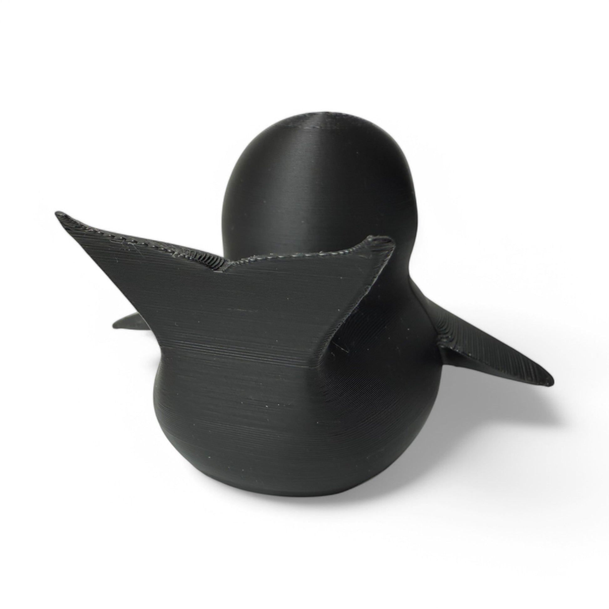 Orca Duck – 3D-Printed Black & White Duck Collectible with Ocean-Inspired Killer Whale Style 3D-Printed Duck - Jeep Accessory - Rubber Duck - Great for ducking