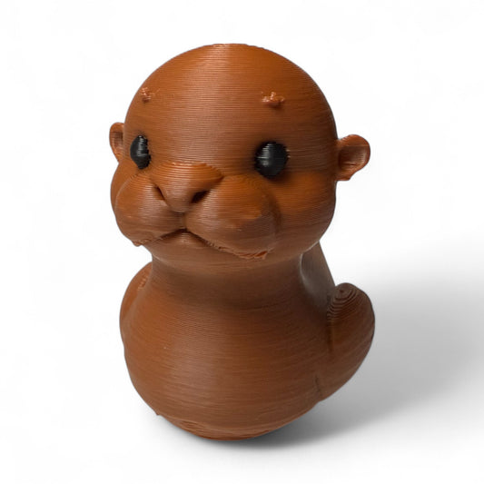 Otter Duck – River-Inspired Dashboard Buddy and Cute Nature Gift for Jeep Fans 3D-Printed Duck - Jeep Accessory - Rubber Duck - Great for ducking