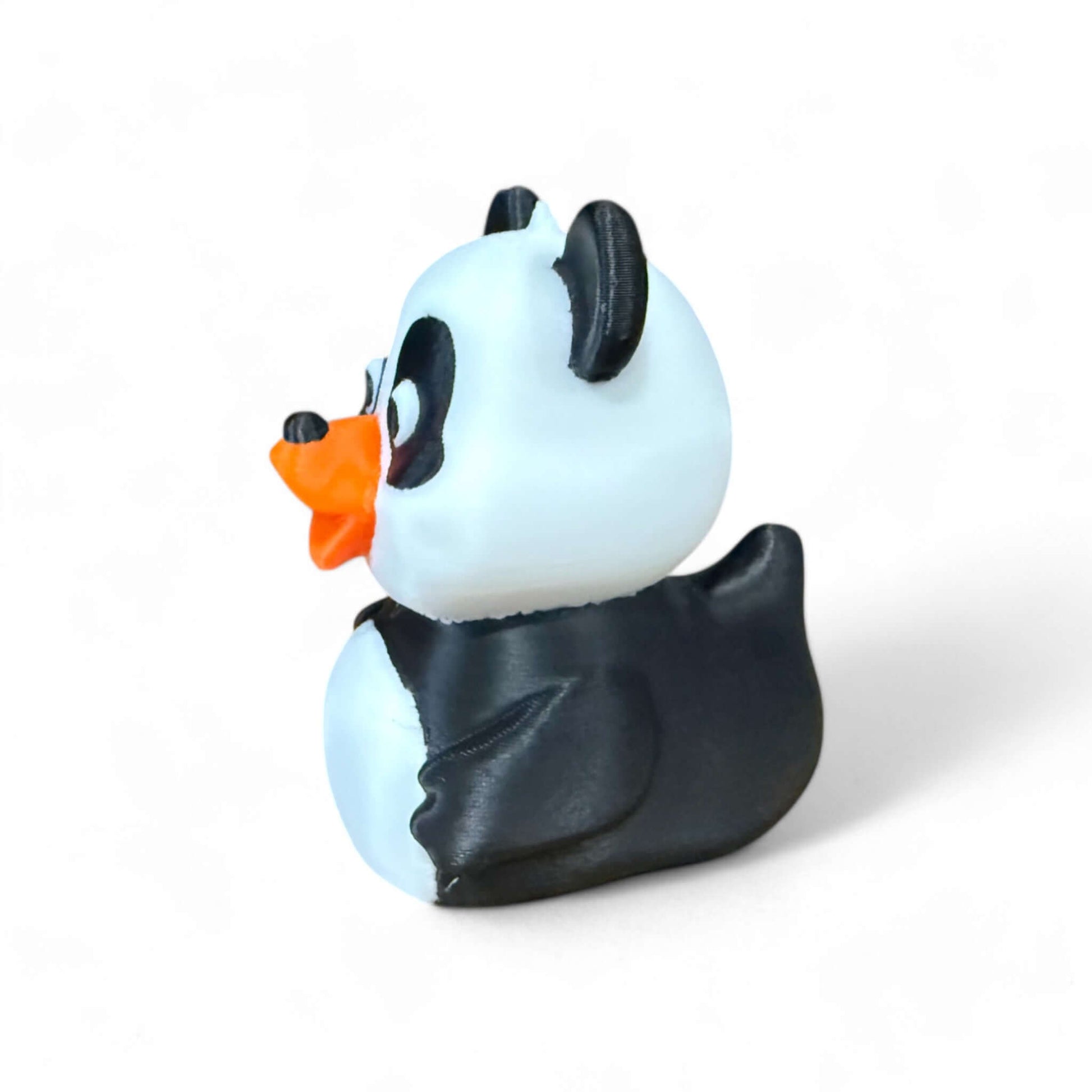 Panda Bear Duck 3D-Printed Duck - Jeep Accessory - Rubber Duck - Great for ducking